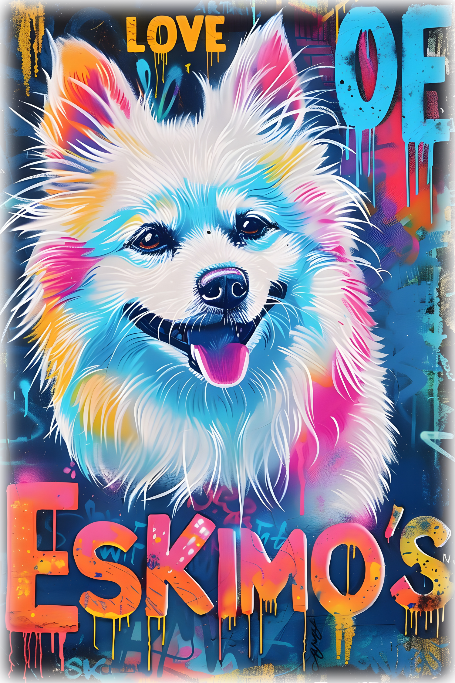 American Eskimo Dog Women's short sleeve t-shirt