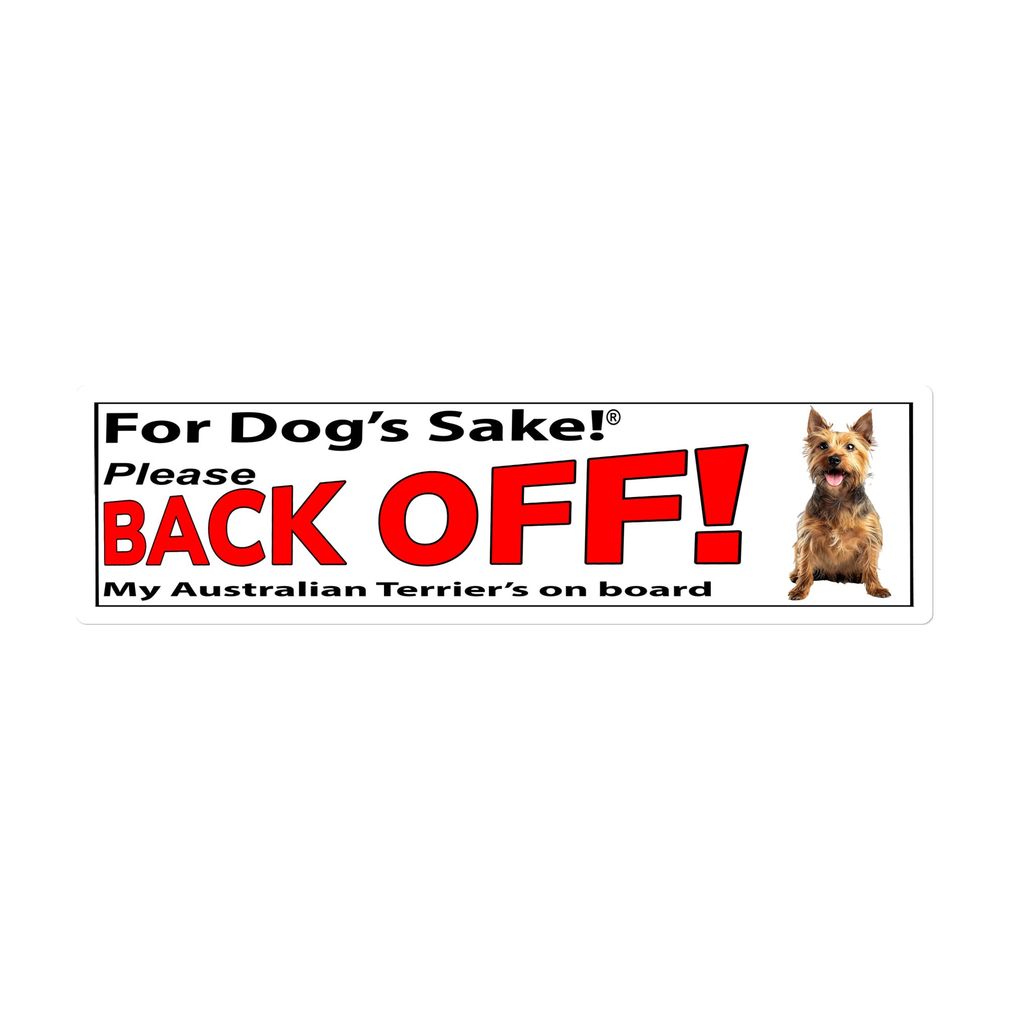 Australian Terrier Bumper Stickers