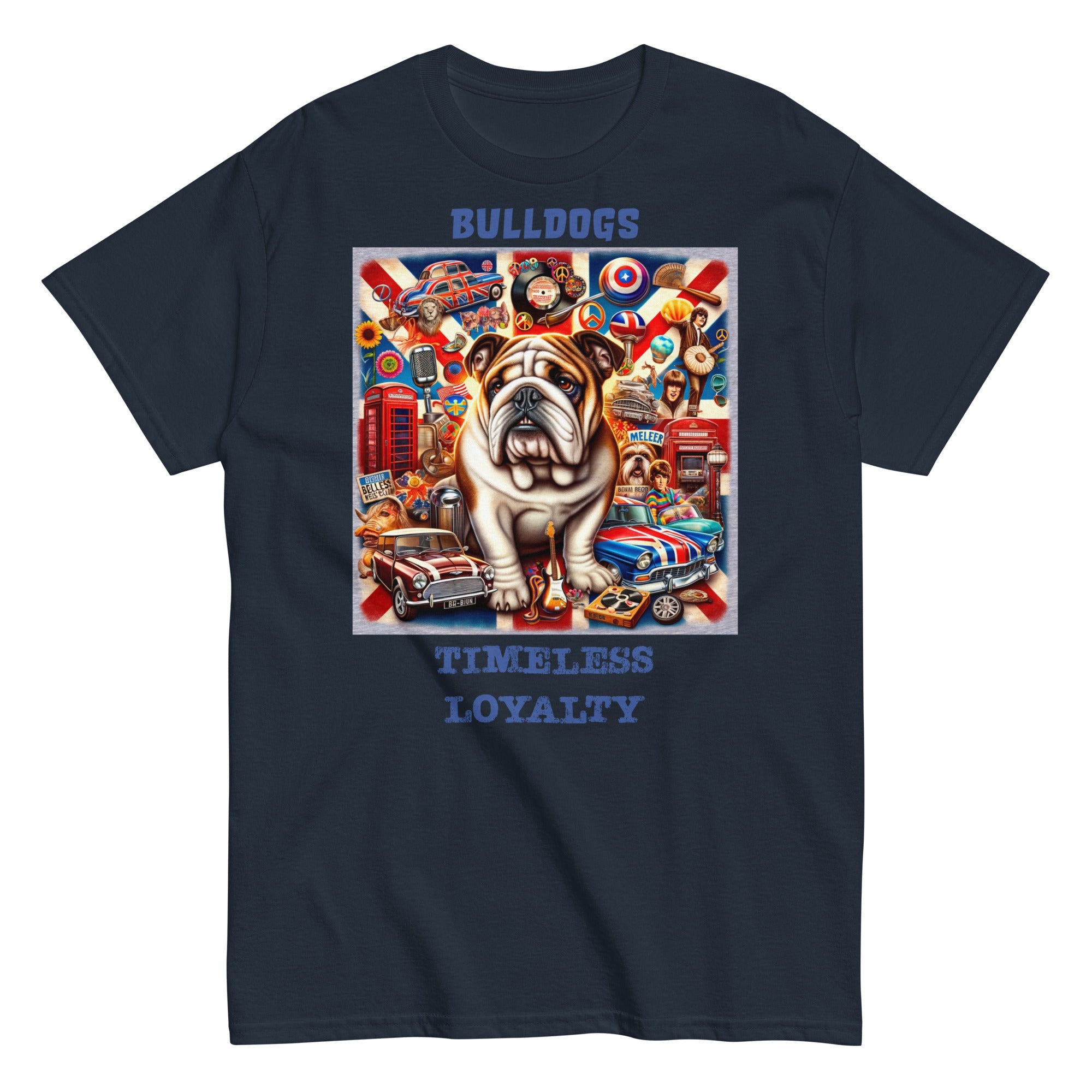 English Bulldog Men's classic tee-shirt