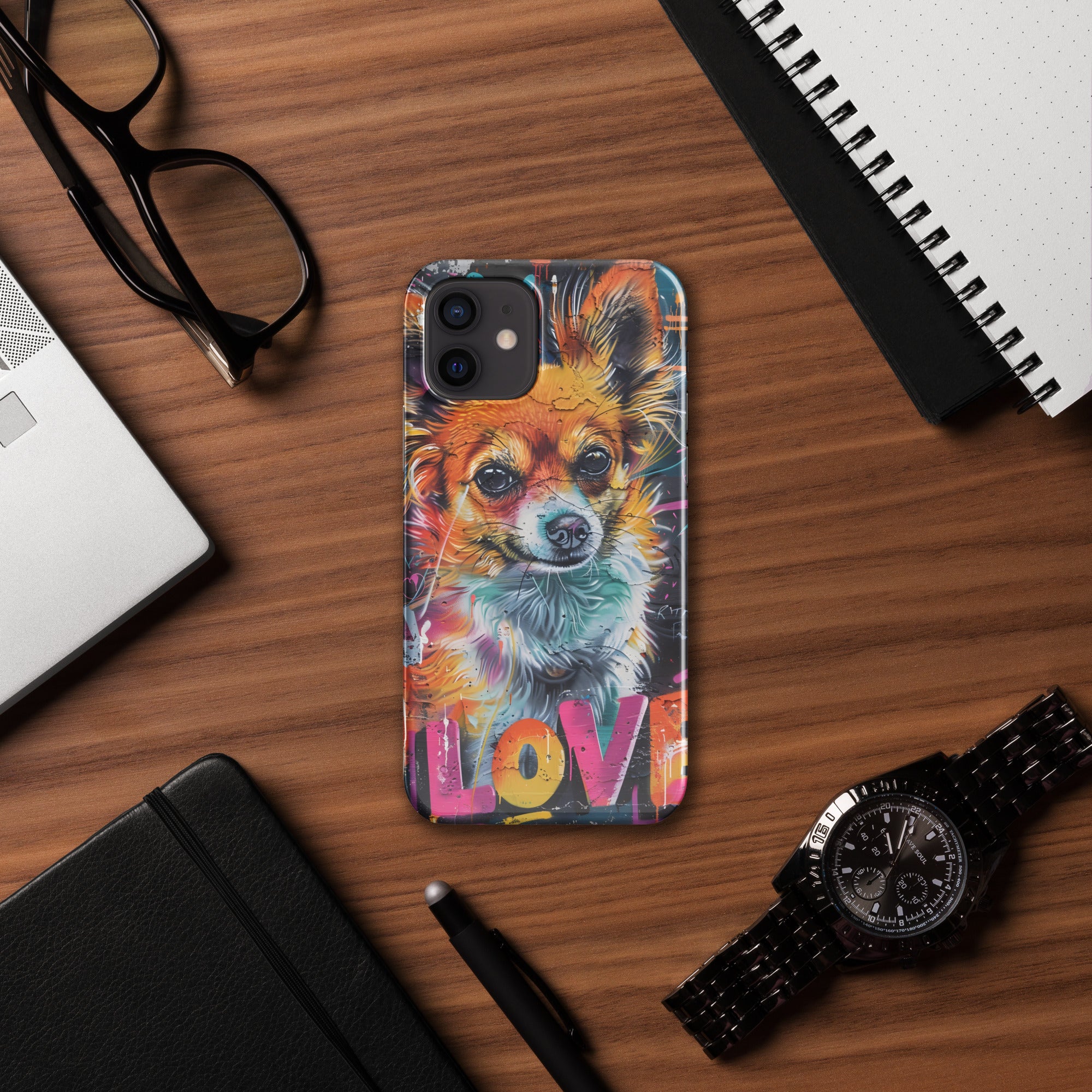 Norwegian Lundehund Snap case for iPhone®