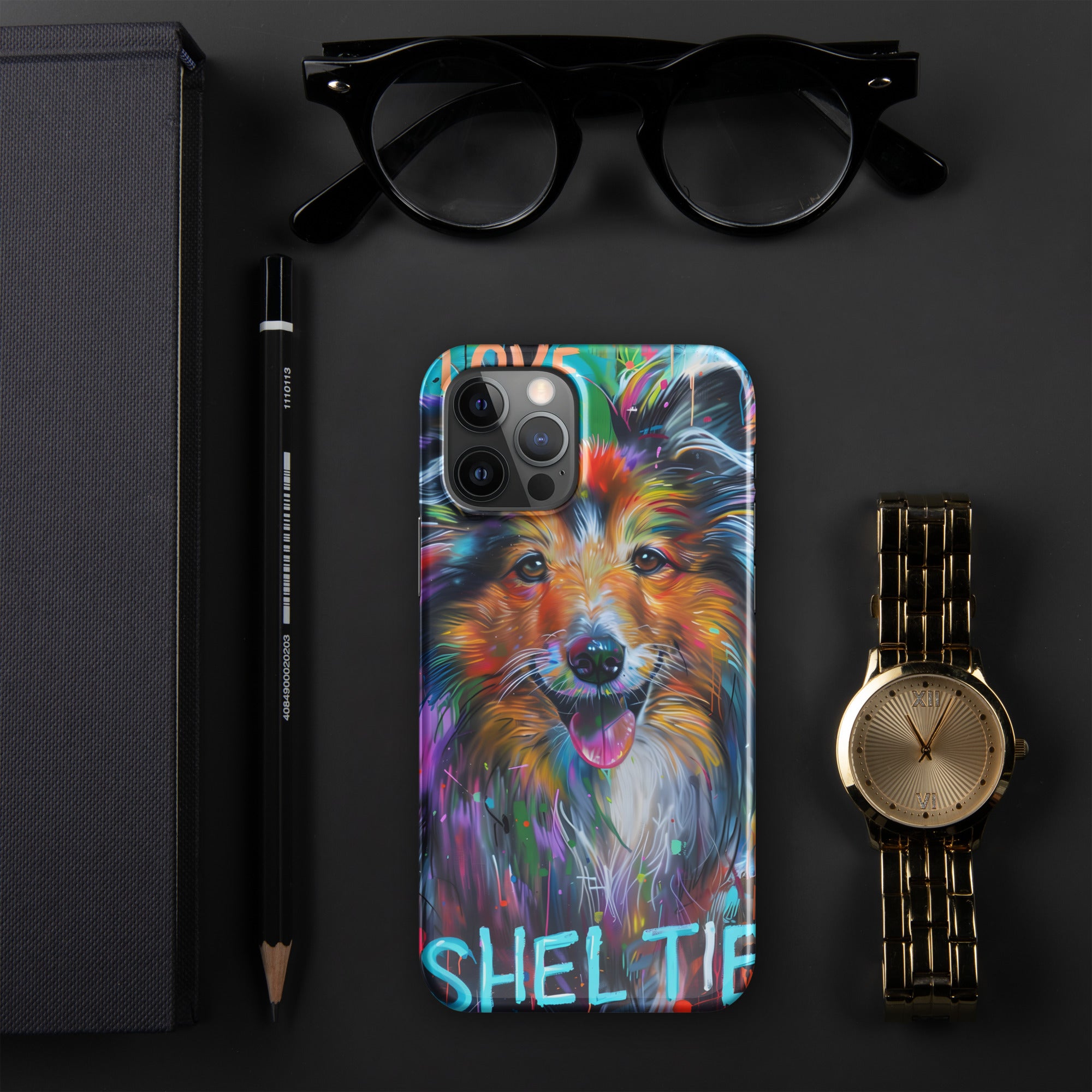 Shetland Sheepdog Snap case for iPhone®