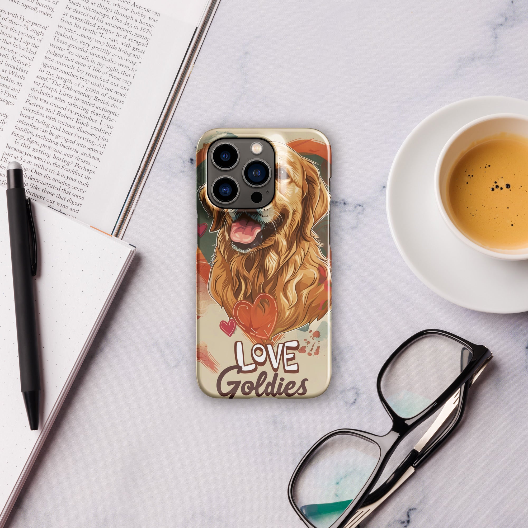Golden Retriever Snap case for iPhone®