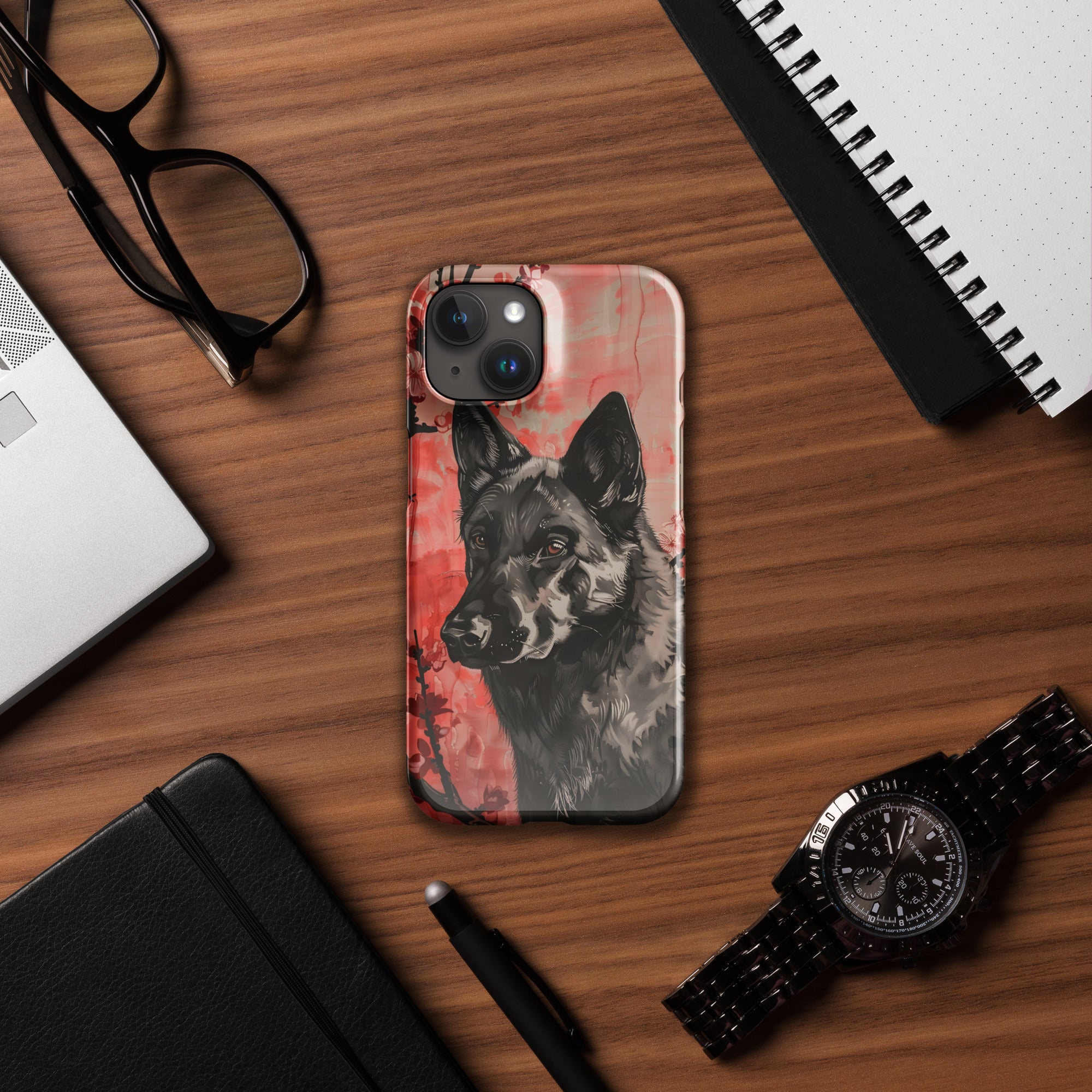 Norwegian Elkhound Snap case for iPhone®