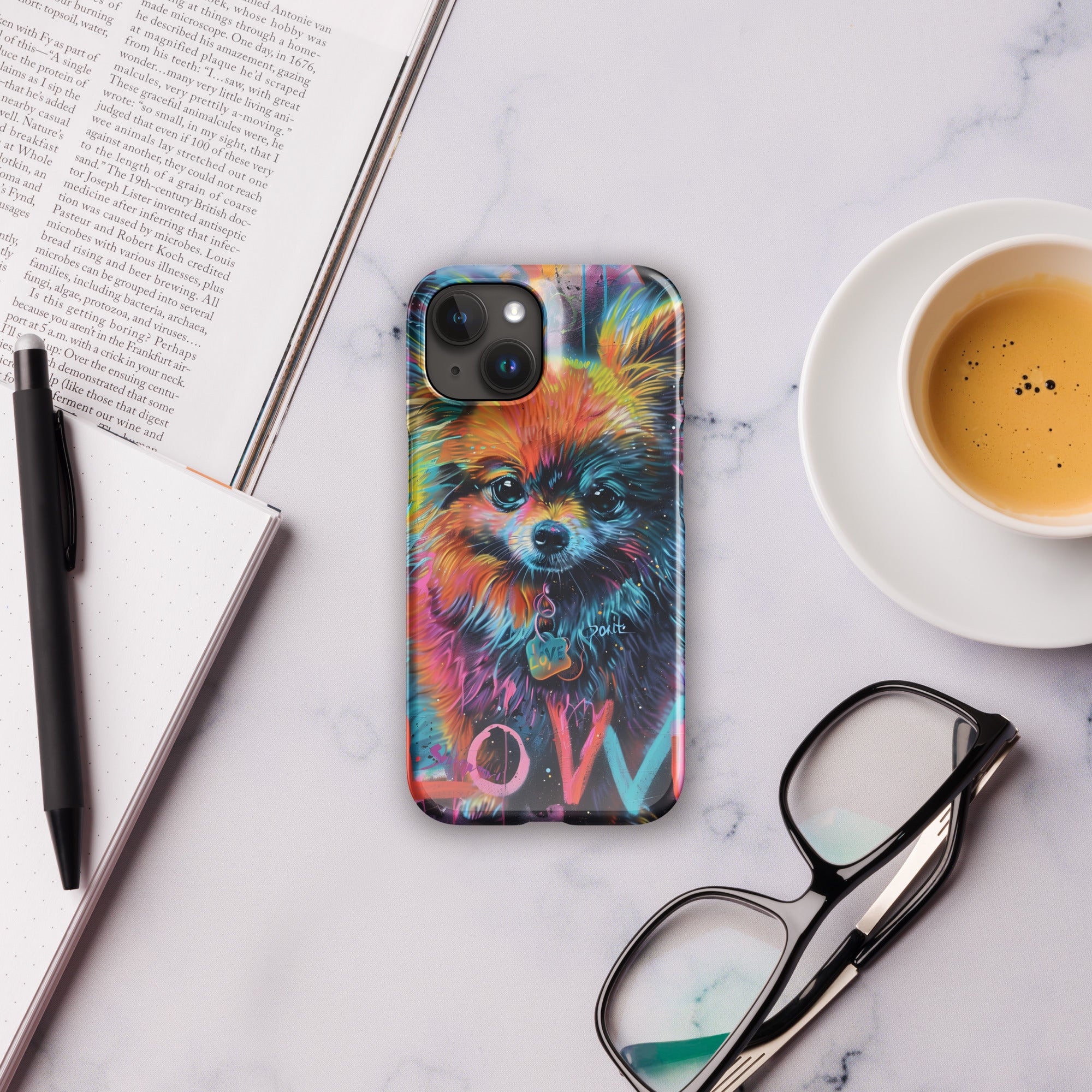 Pomeranian Snap case for iPhone®