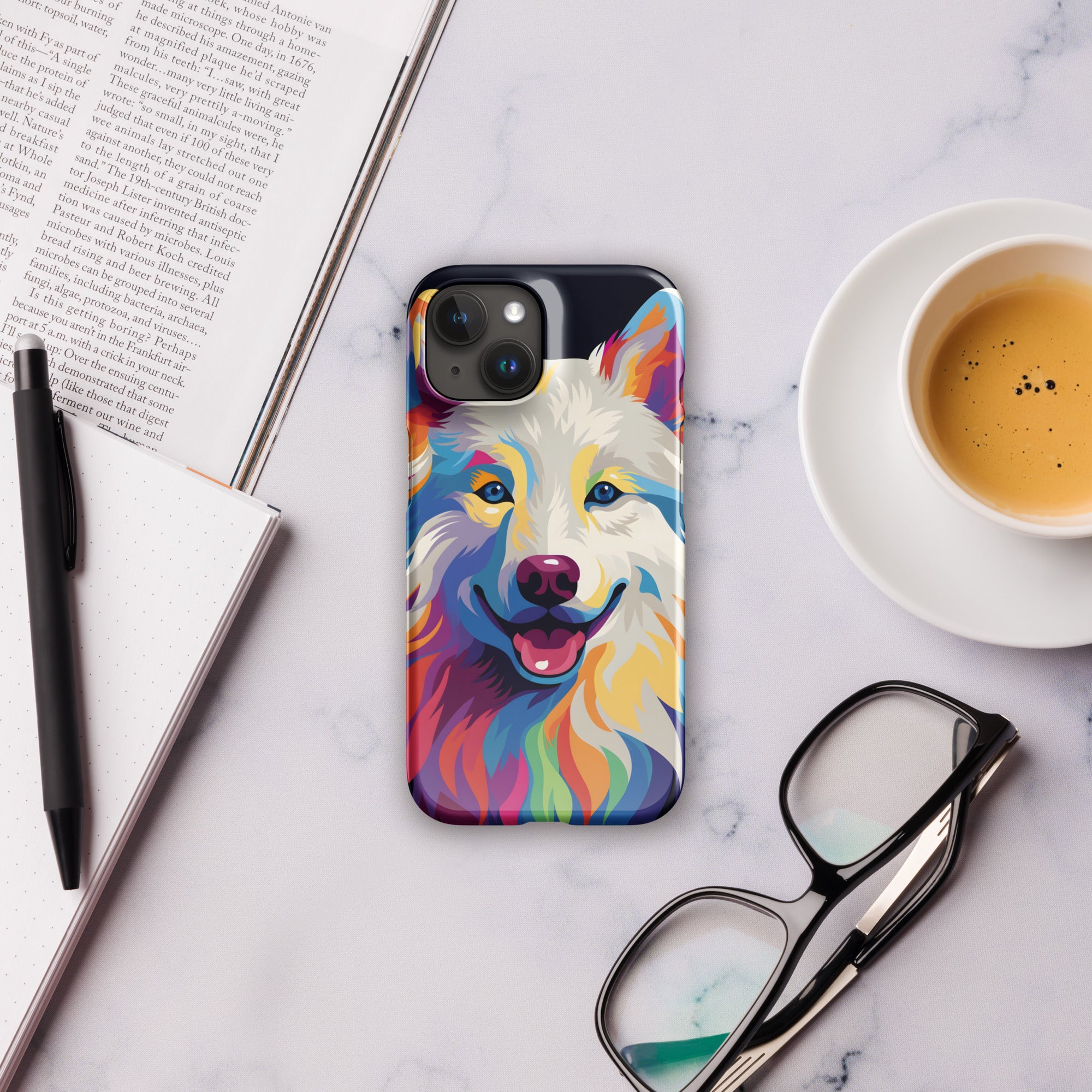 Samoyed Snap case for iPhone®