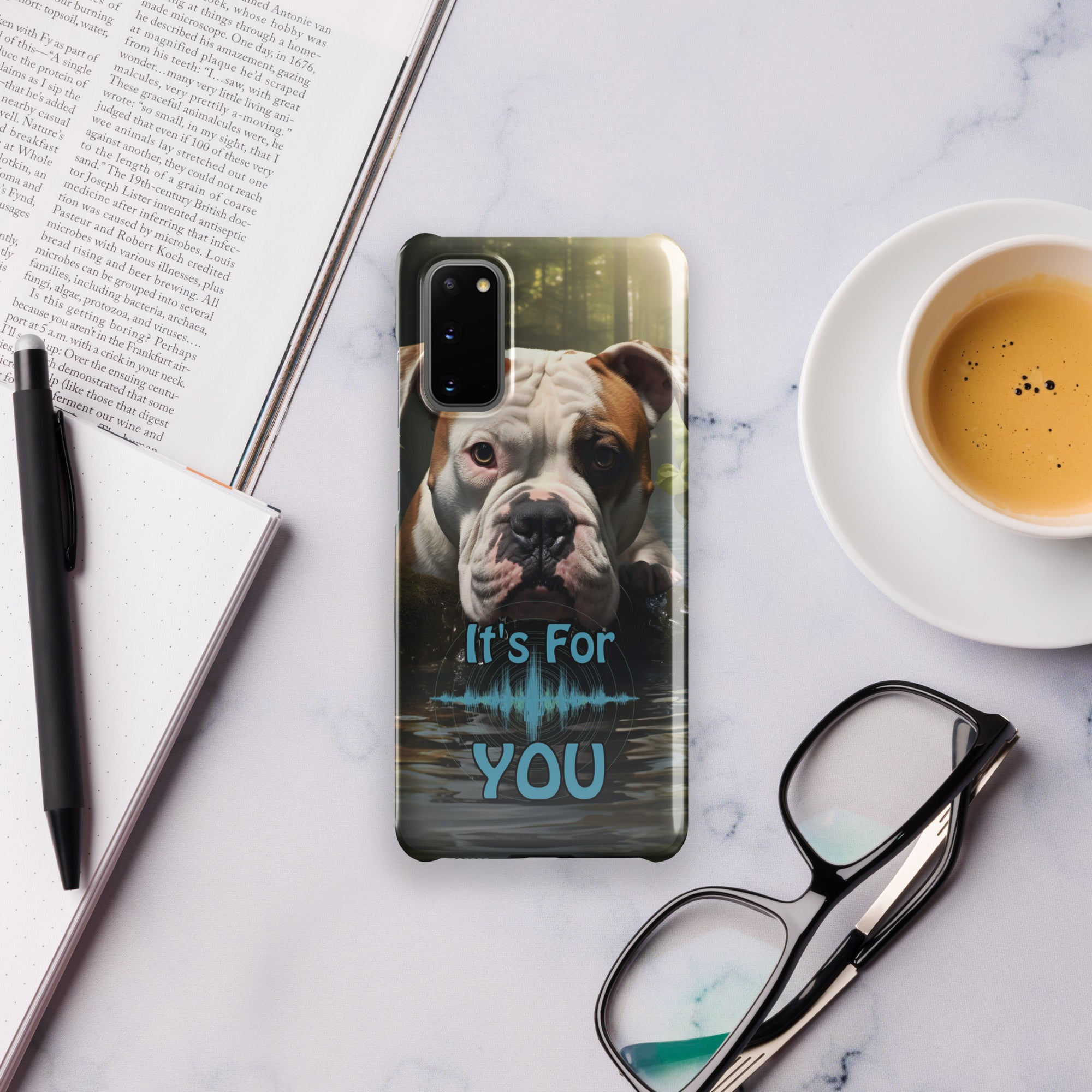American Bulldog Snap case for Samsung®