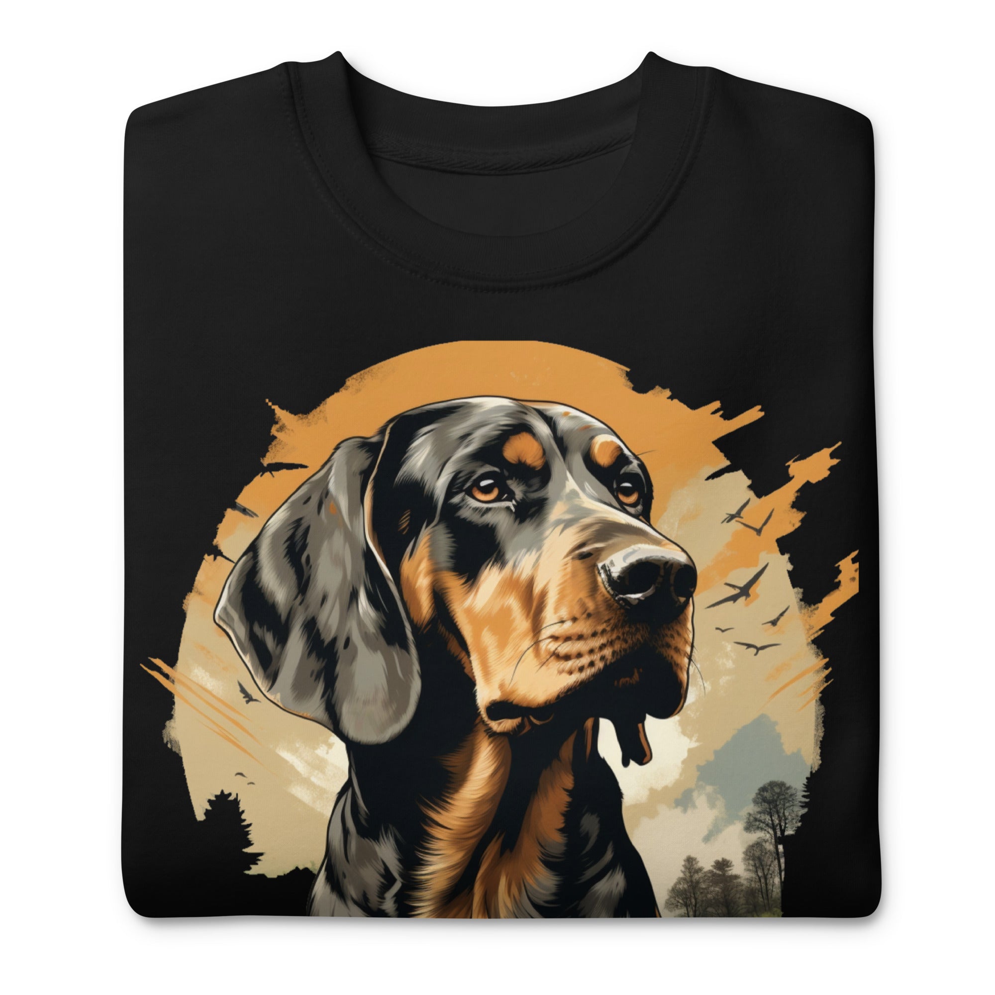 American English Coonhound Unisex Premium Sweatshirt