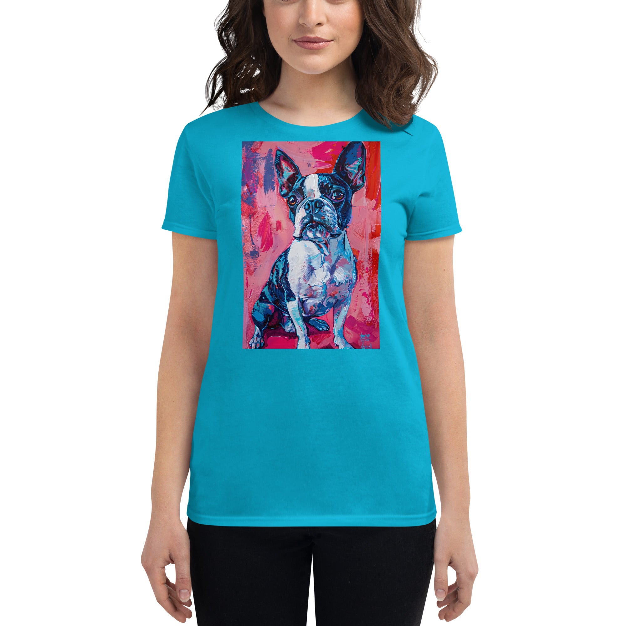 Boston Terrier  Women's short sleeve t-shirt