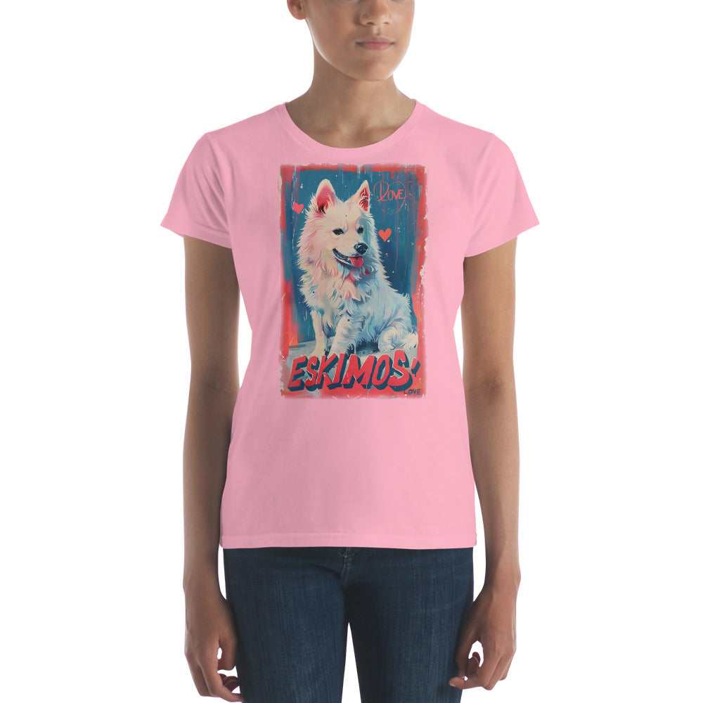 American Eskimo Dog Women's short sleeve t-shirt