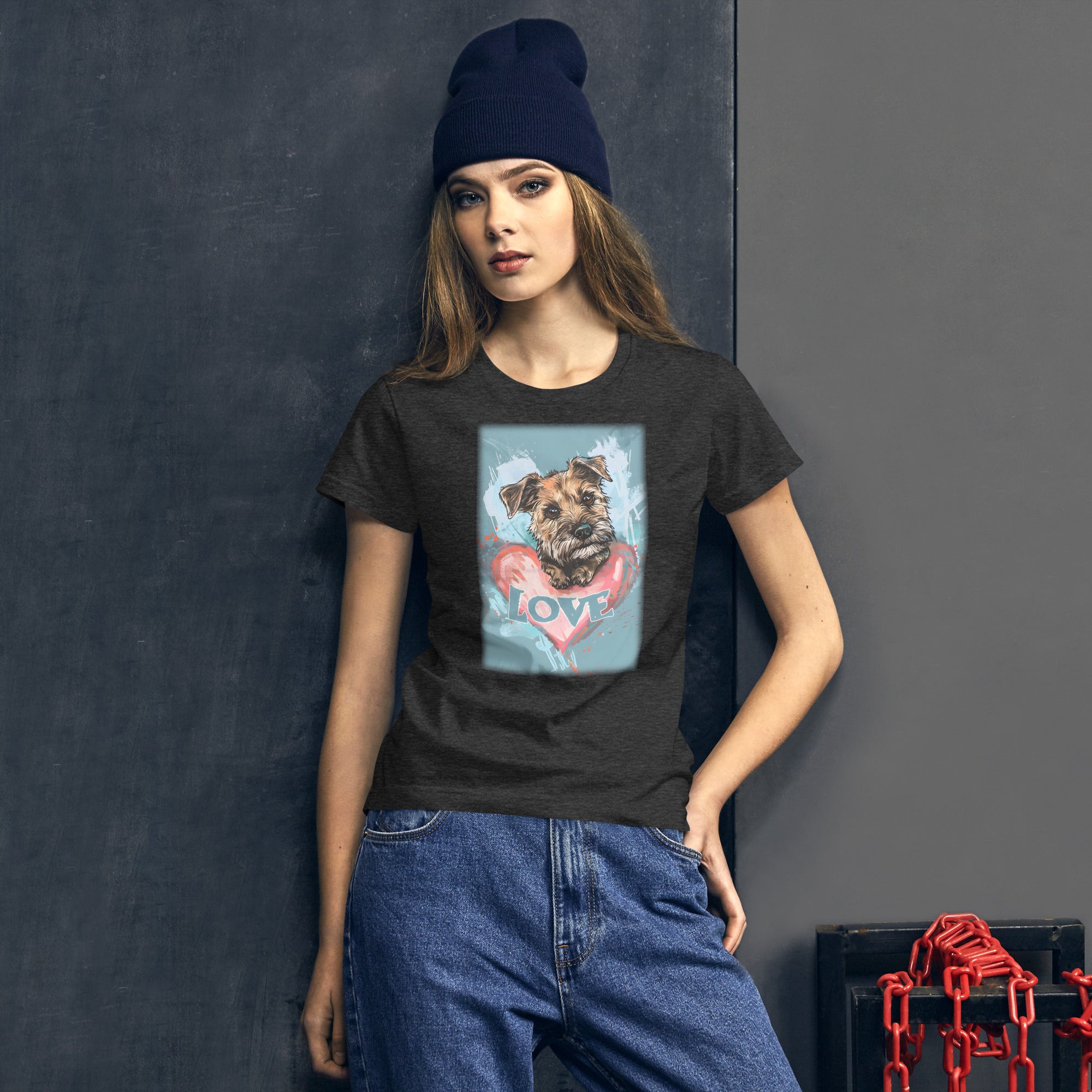 Border Terrier Women's short sleeve t-shirt
