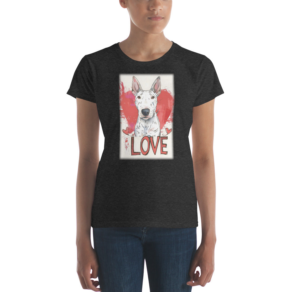 English Bull Terrier Women's short sleeve t-shirt
