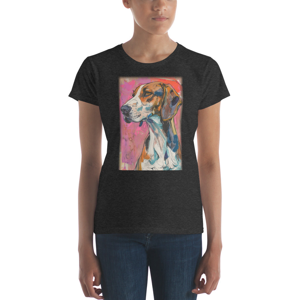 English Foxhound Women's short sleeve t-shirt