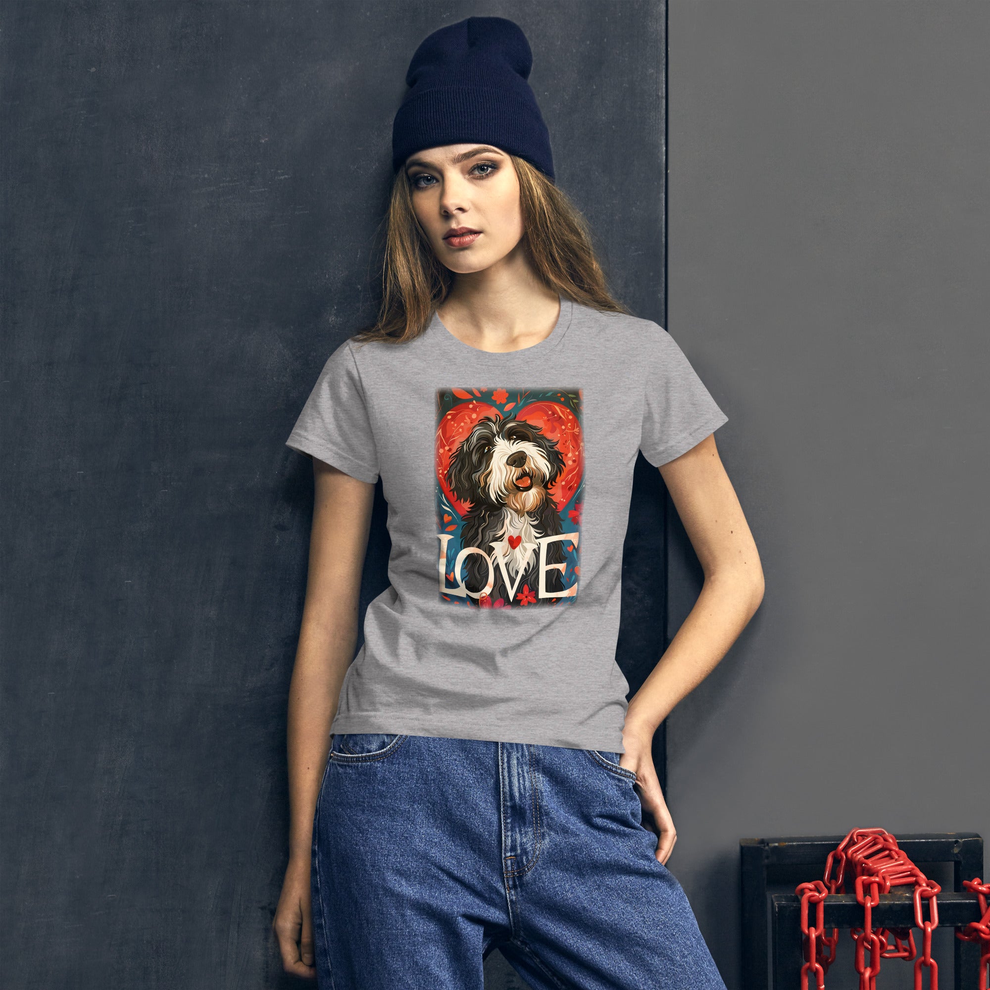 Bergamasco Sheepdog Women's short sleeve t-shirt