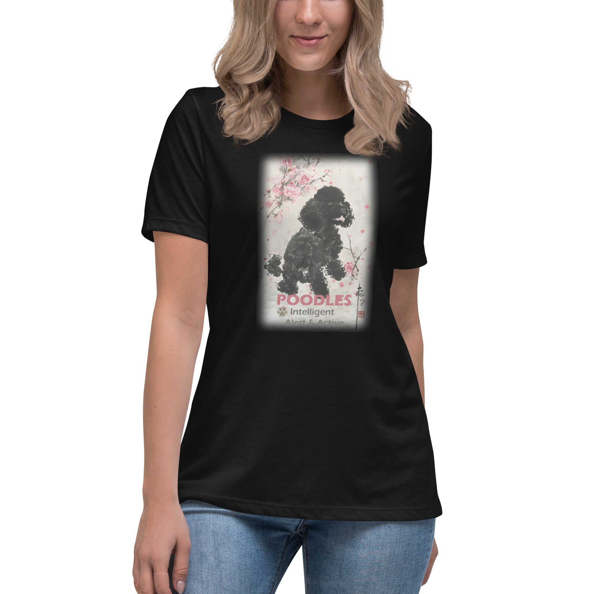Poodles Women's Relaxed T-Shirt