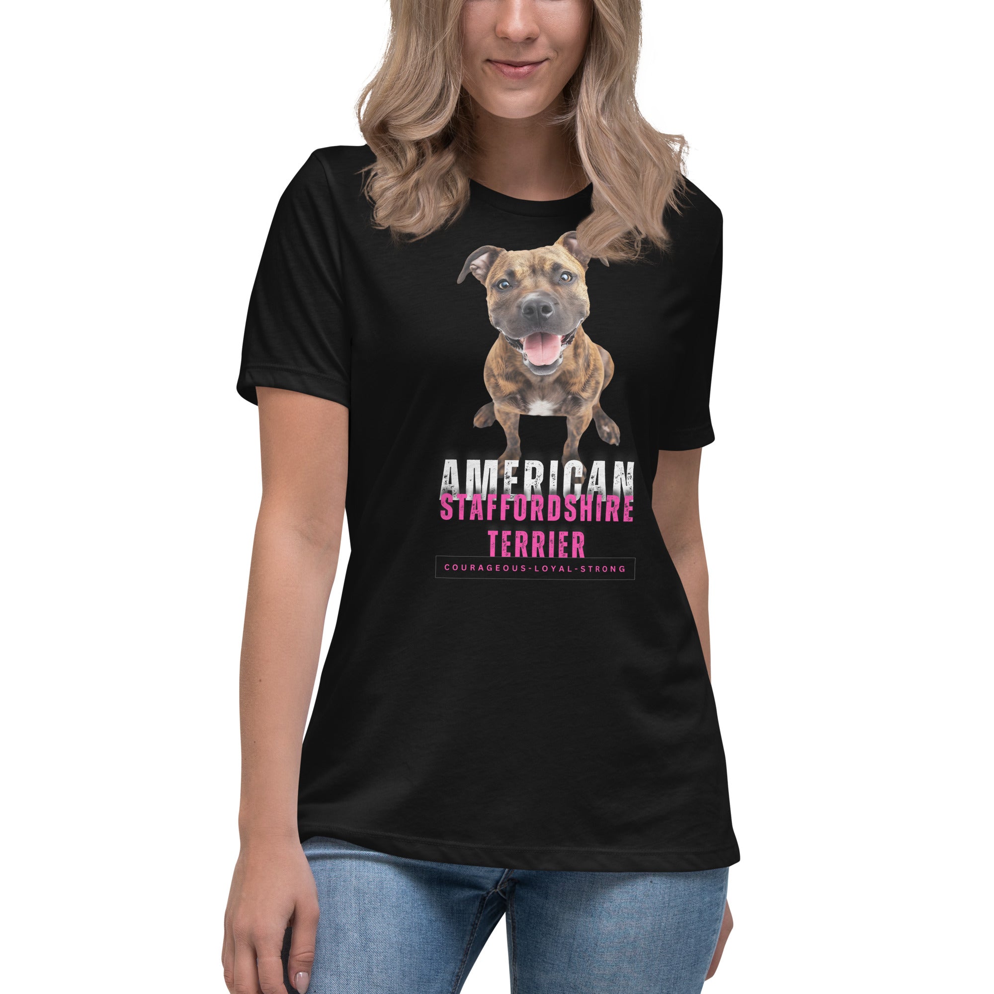 American Staffordshire Bull Women's Relaxed T-Shirt