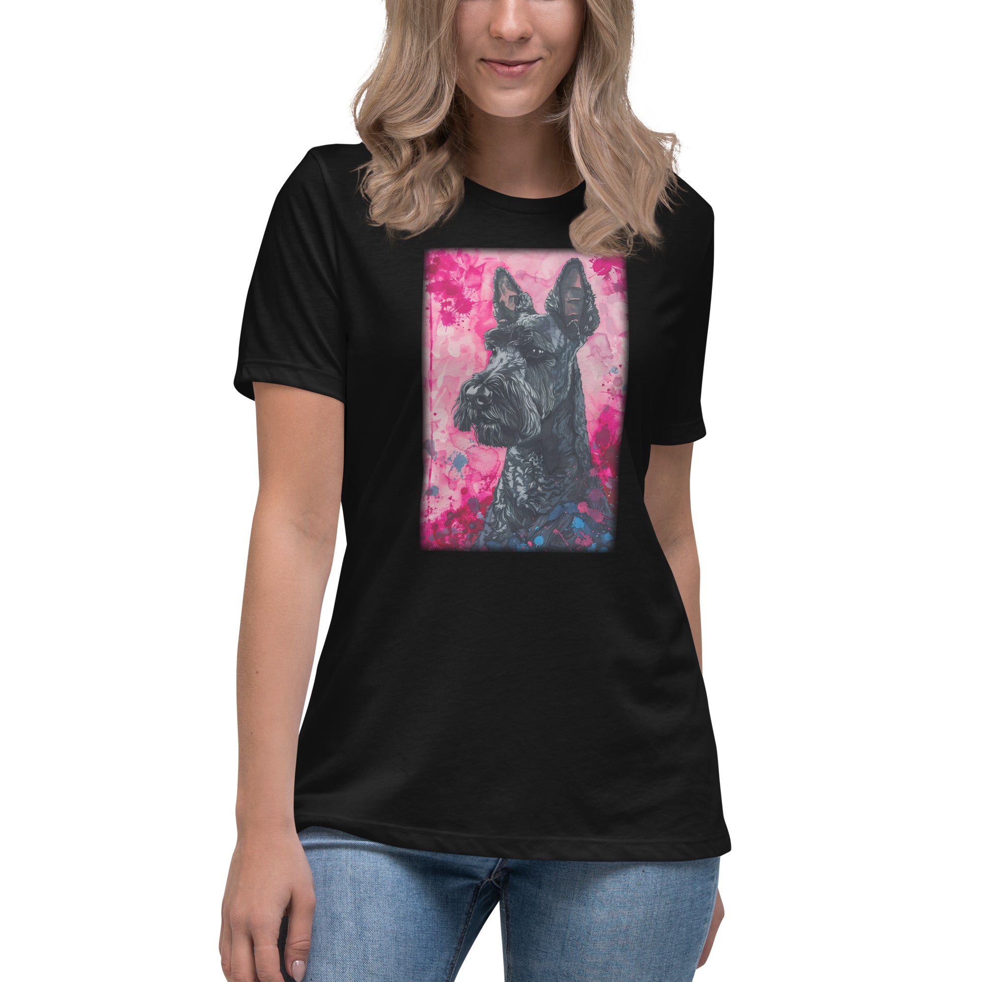 Kerry Blue Terrier Women's Relaxed T-Shirt