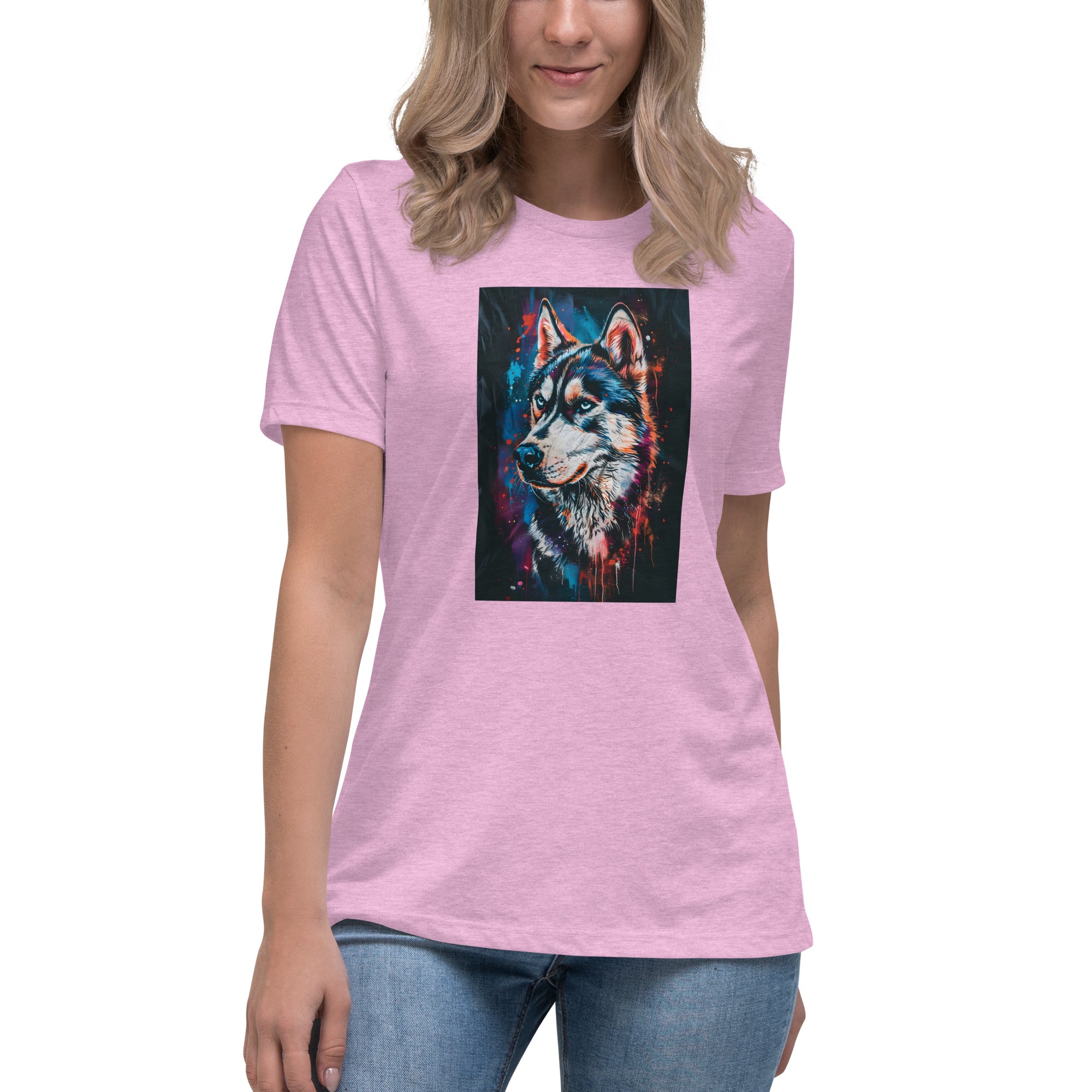 Siberian Husky Women's Relaxed T-Shirt