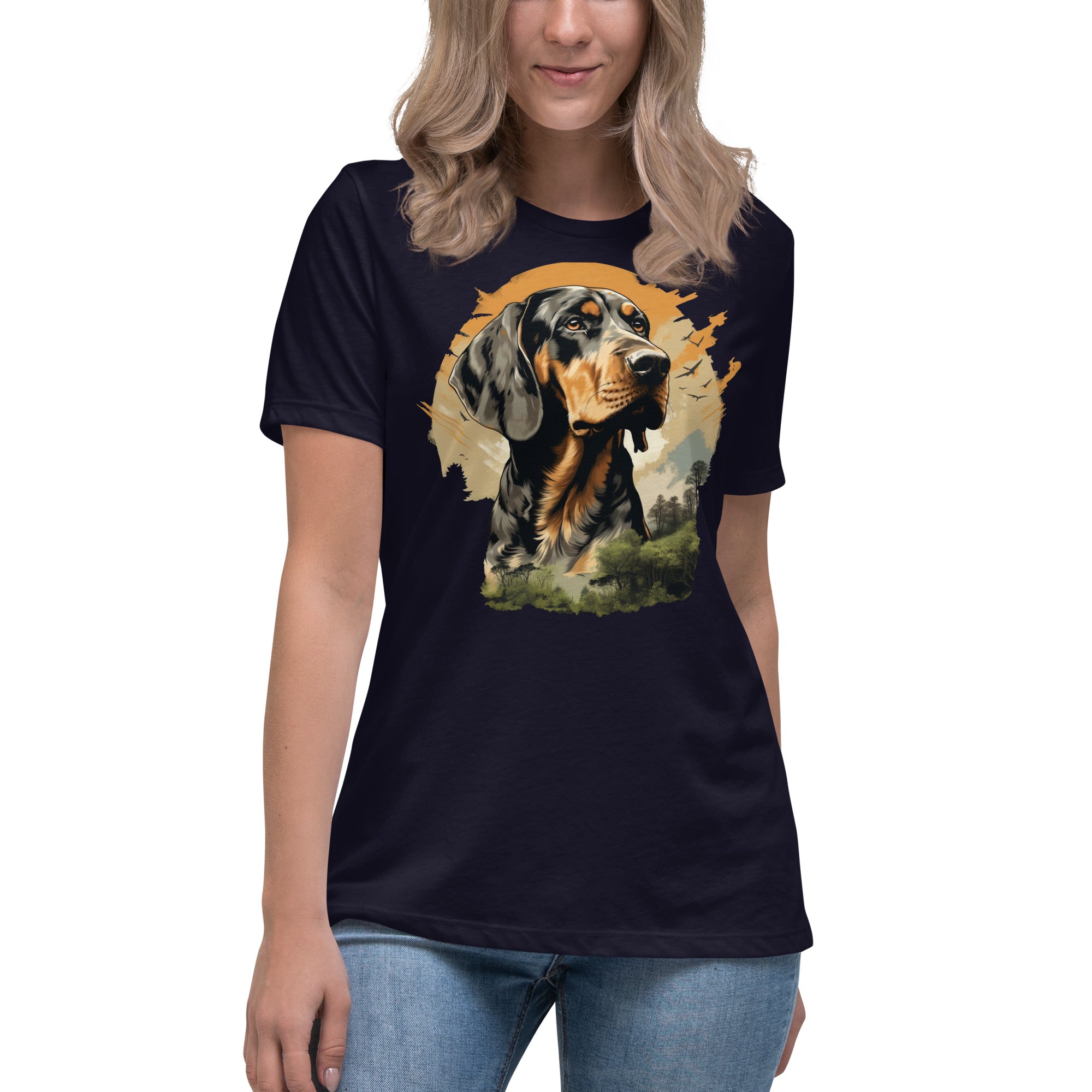 American English Coonhound Women's Relaxed T-Shirt