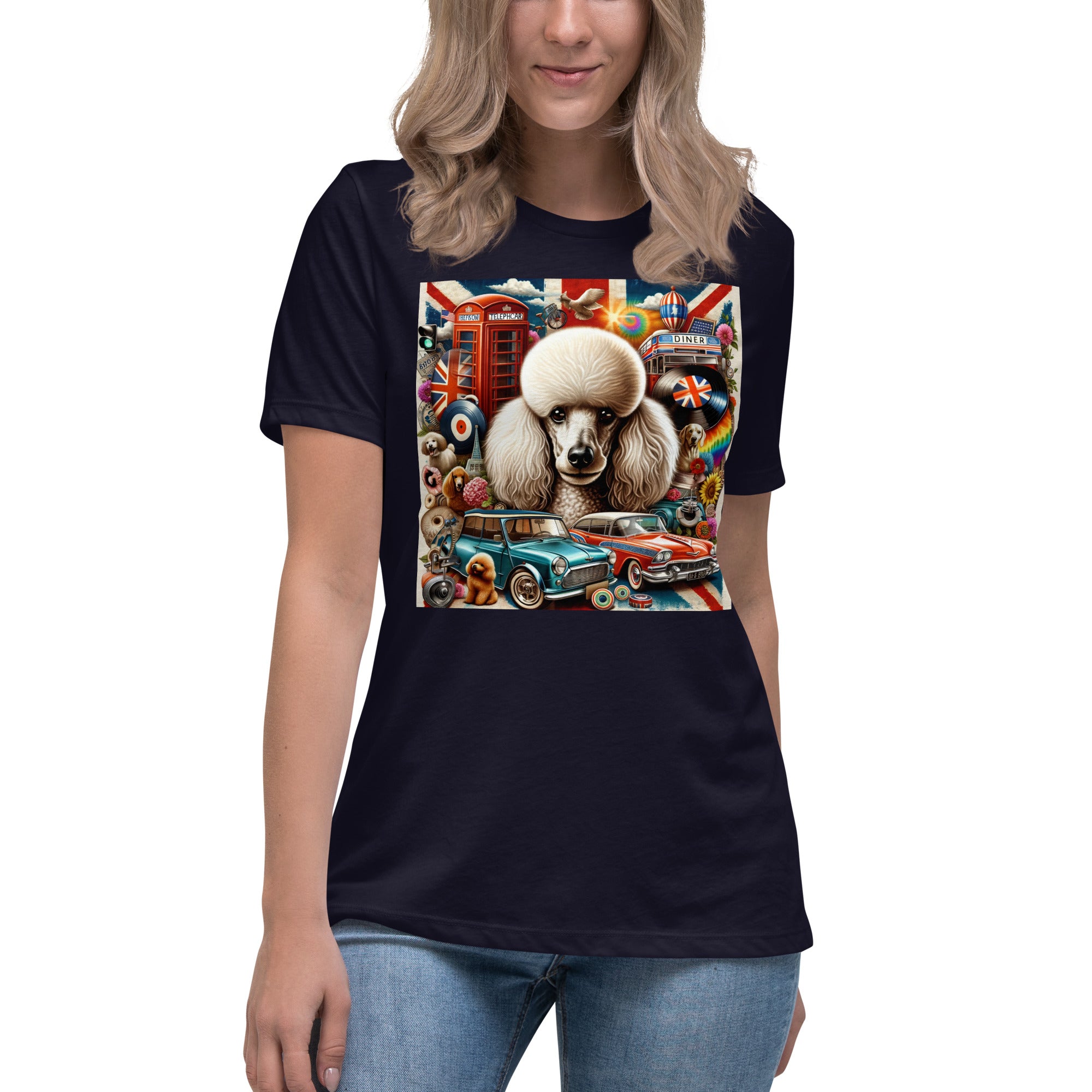 Poodle Women's Relaxed T-Shirt