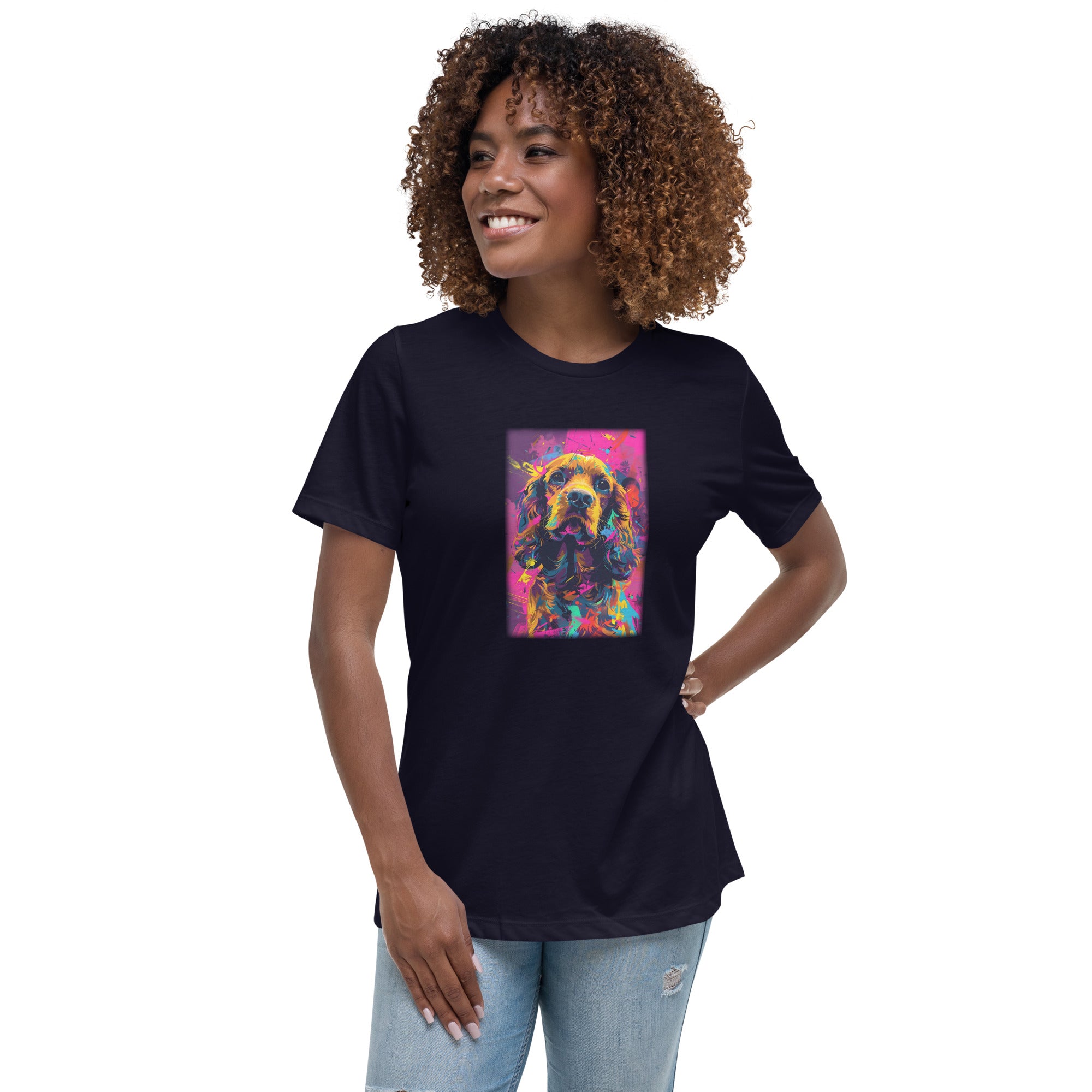 American Cocker Spaniel Women's Relaxed T-Shirt