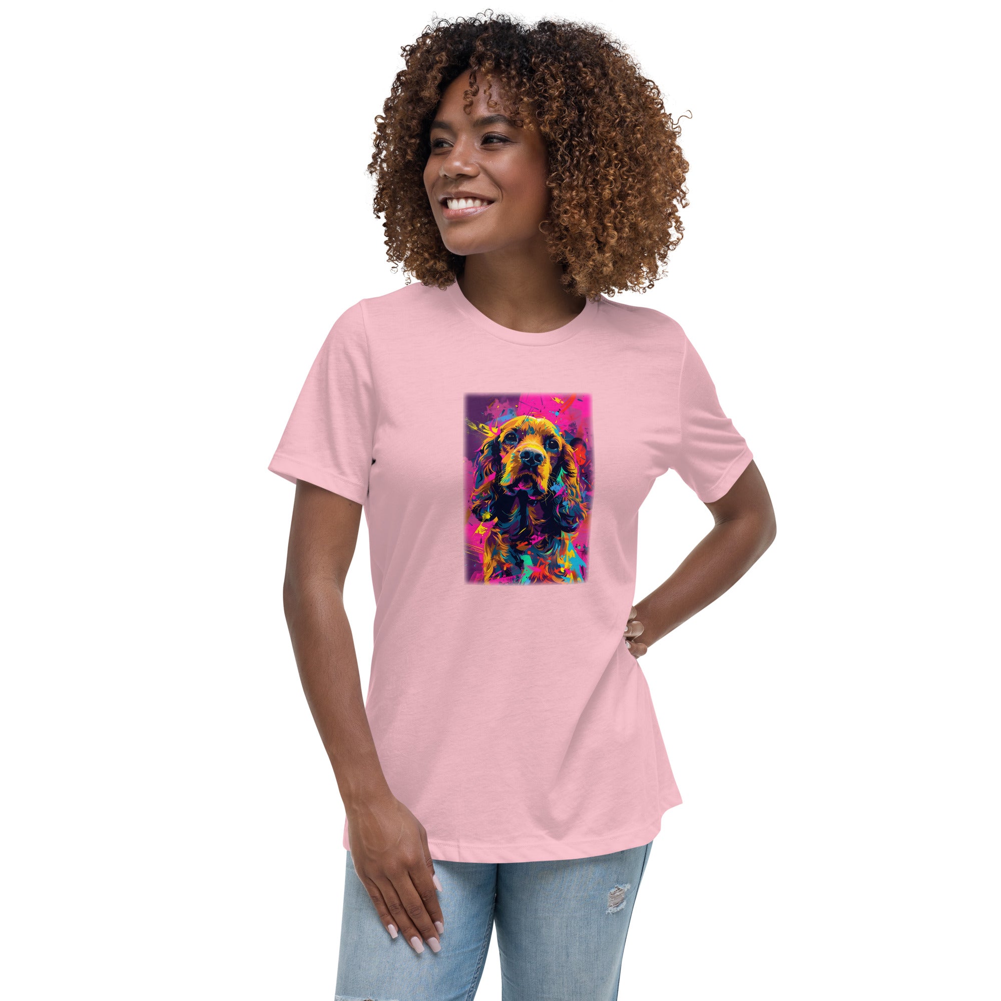 American Cocker Spaniel Women's Relaxed T-Shirt