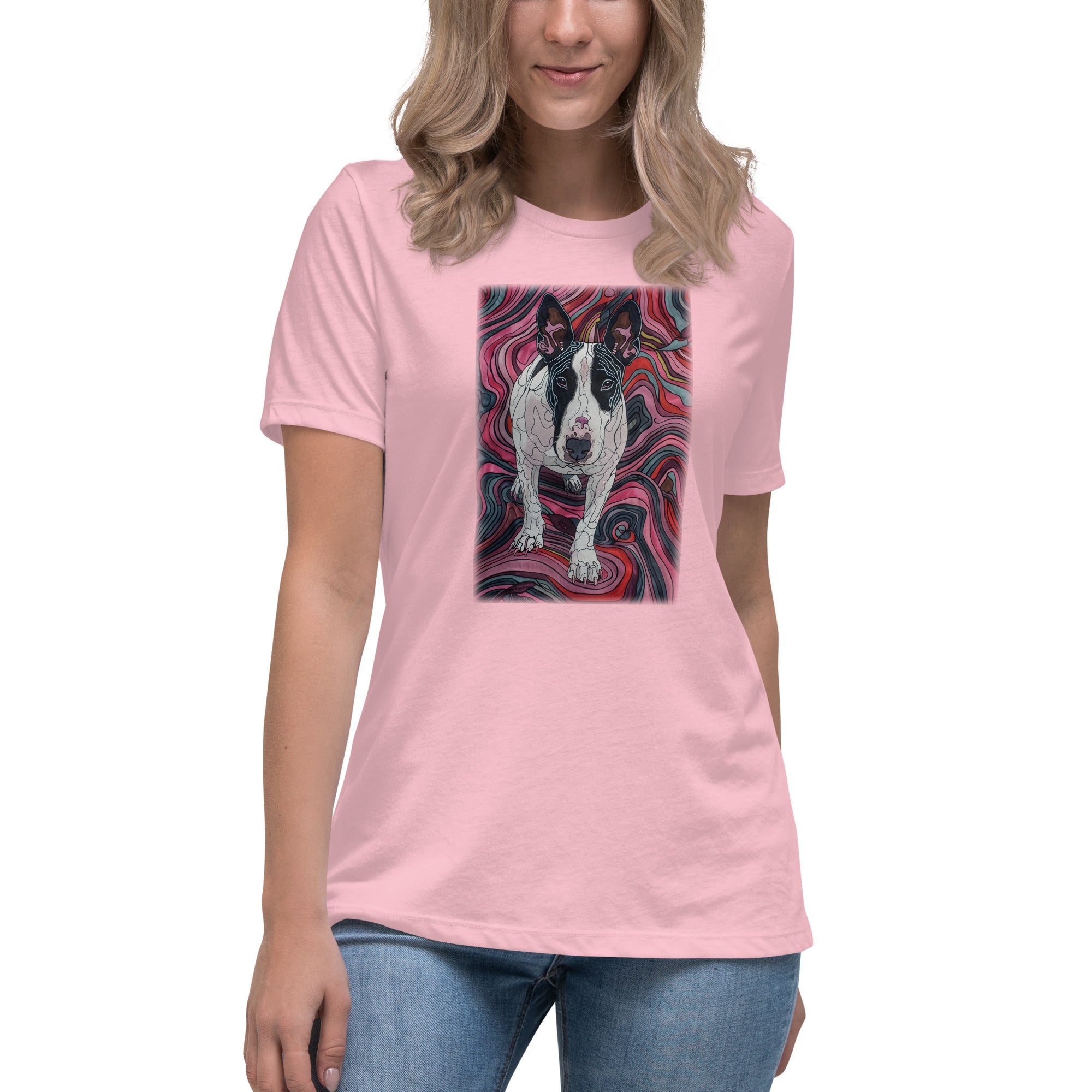 English Bull Terrier Women's Relaxed T-Shirt