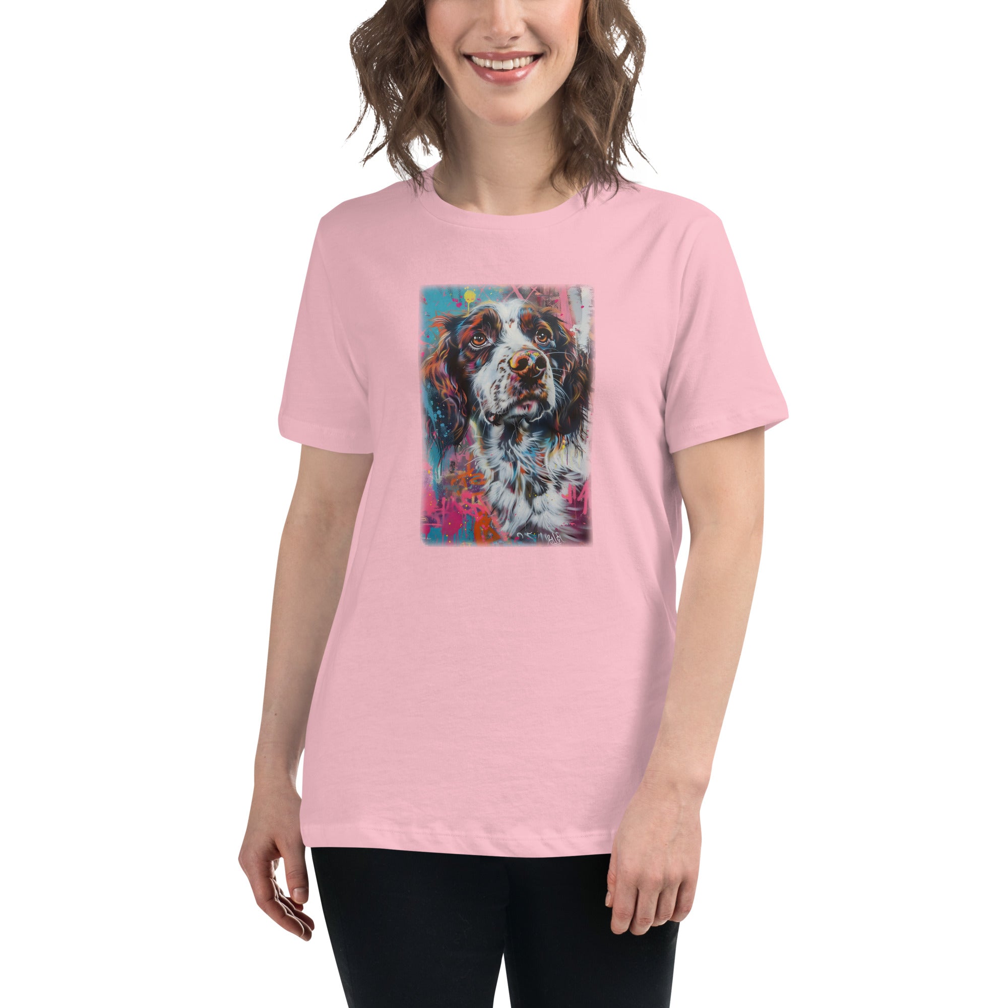 Brittany Spaniel Women's Relaxed T-Shirt