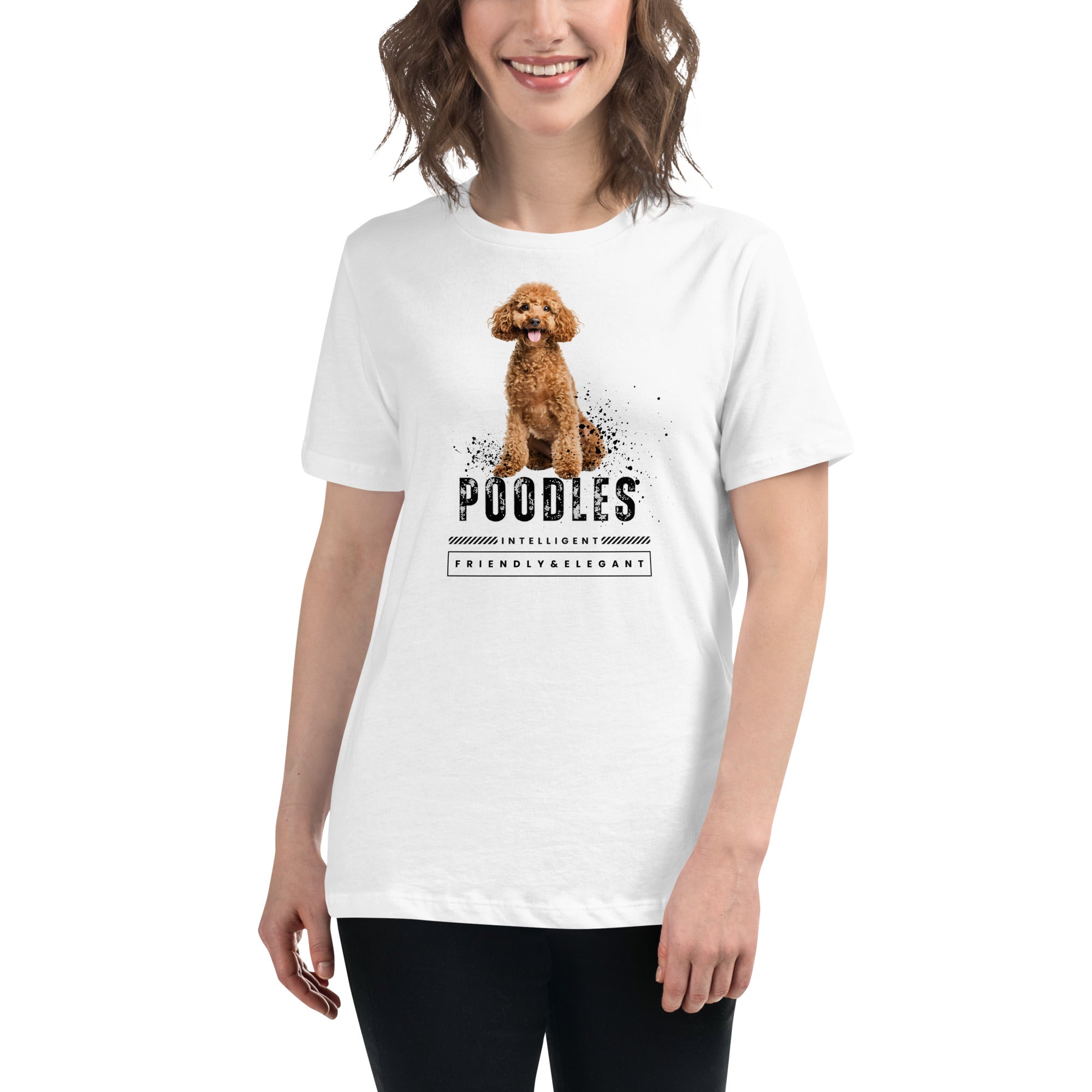 Poodles Women's Relaxed T-Shirt