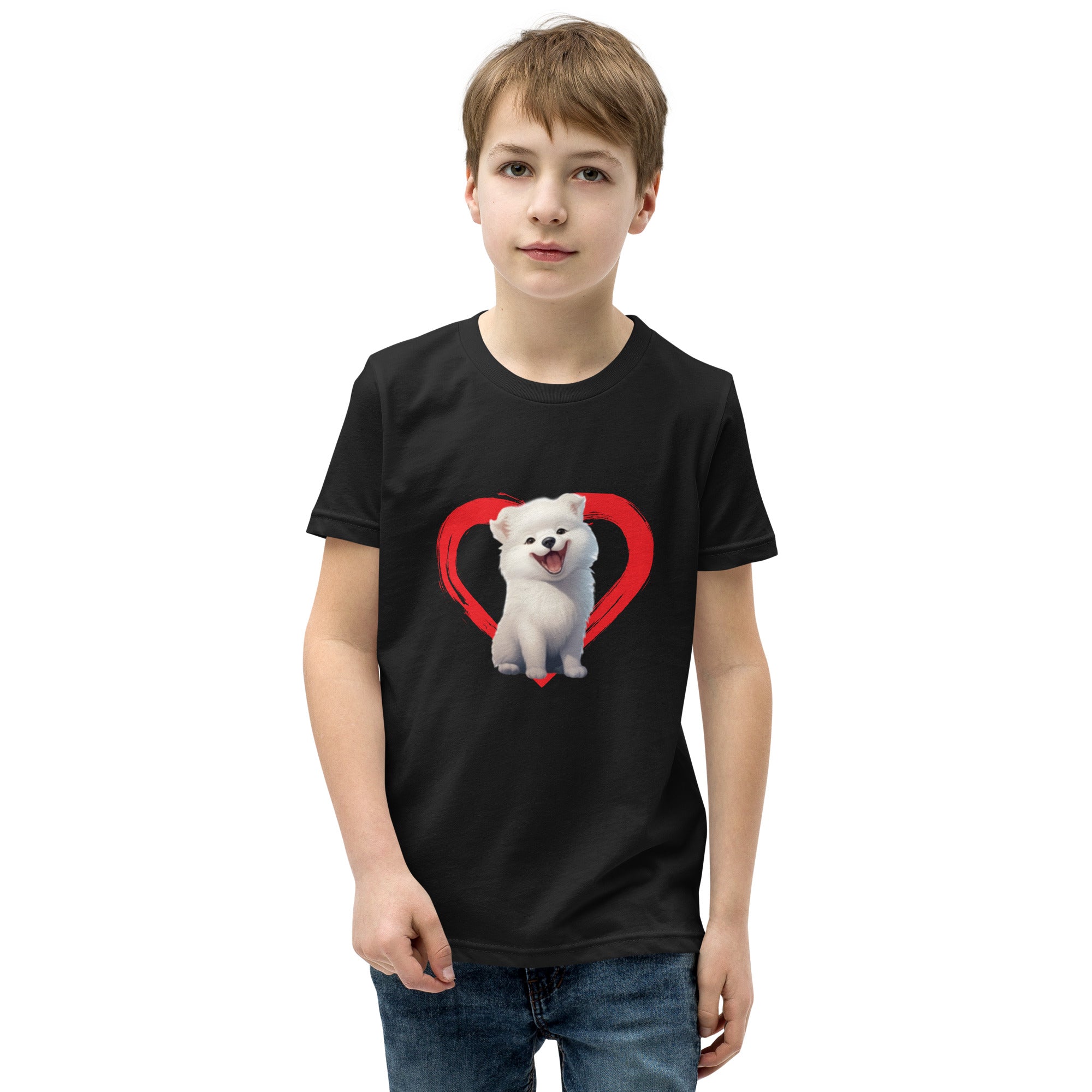 Samoyed Youth Short Sleeve T-Shirt