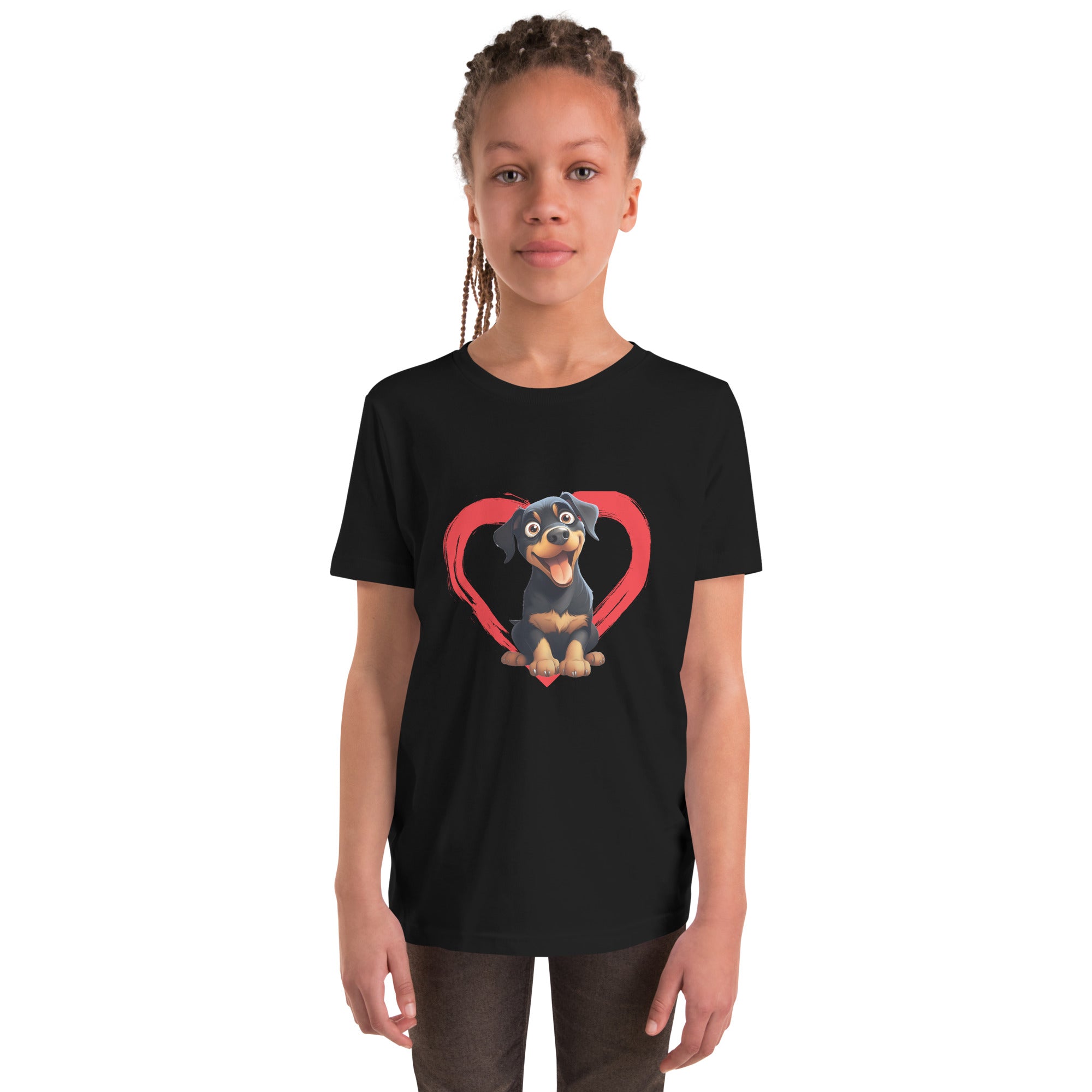 Rottweiler Youth Short Sleeve T-Shirt