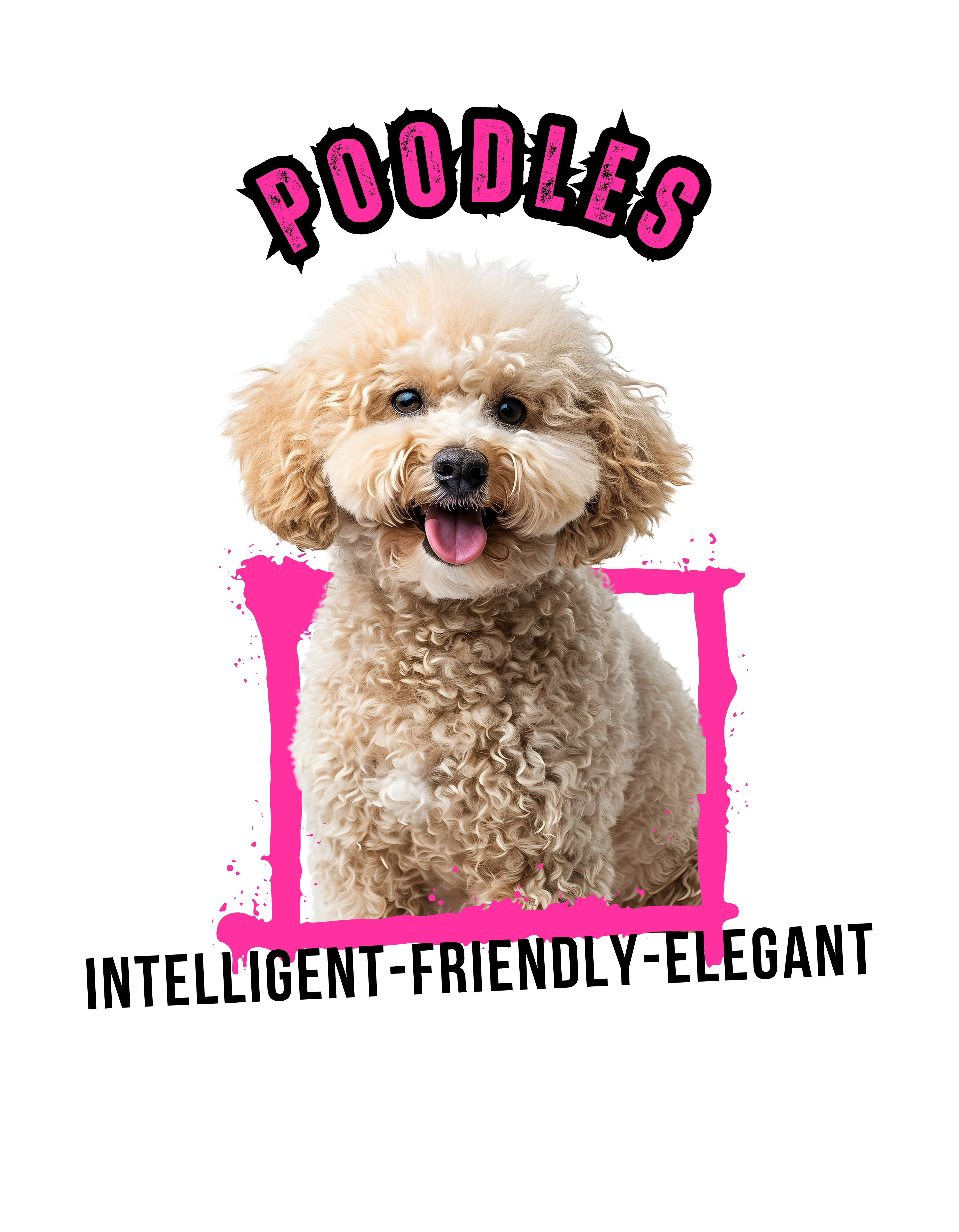 Poodle Crop Hoodie