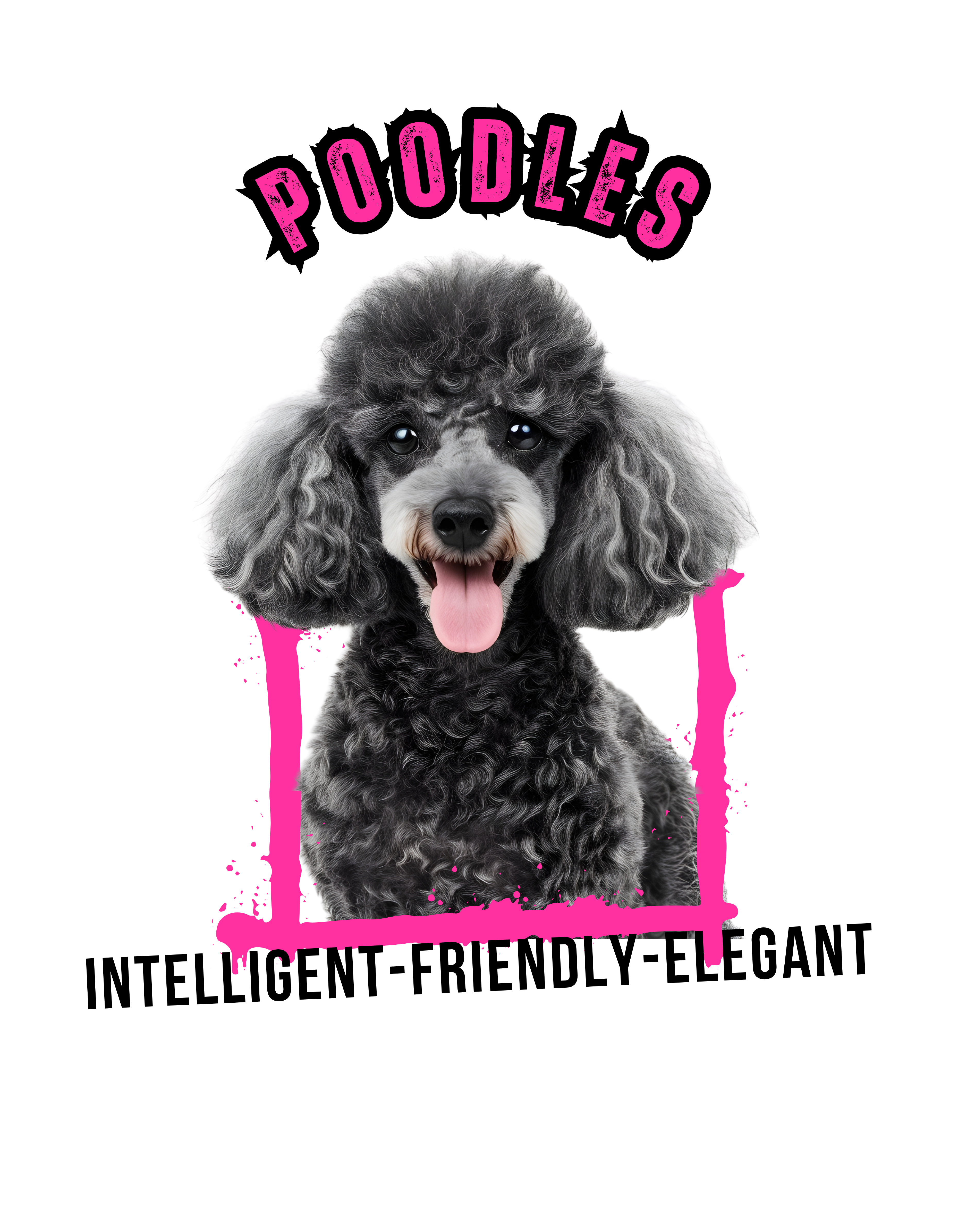 Poodle Unisex Premium Sweatshirt