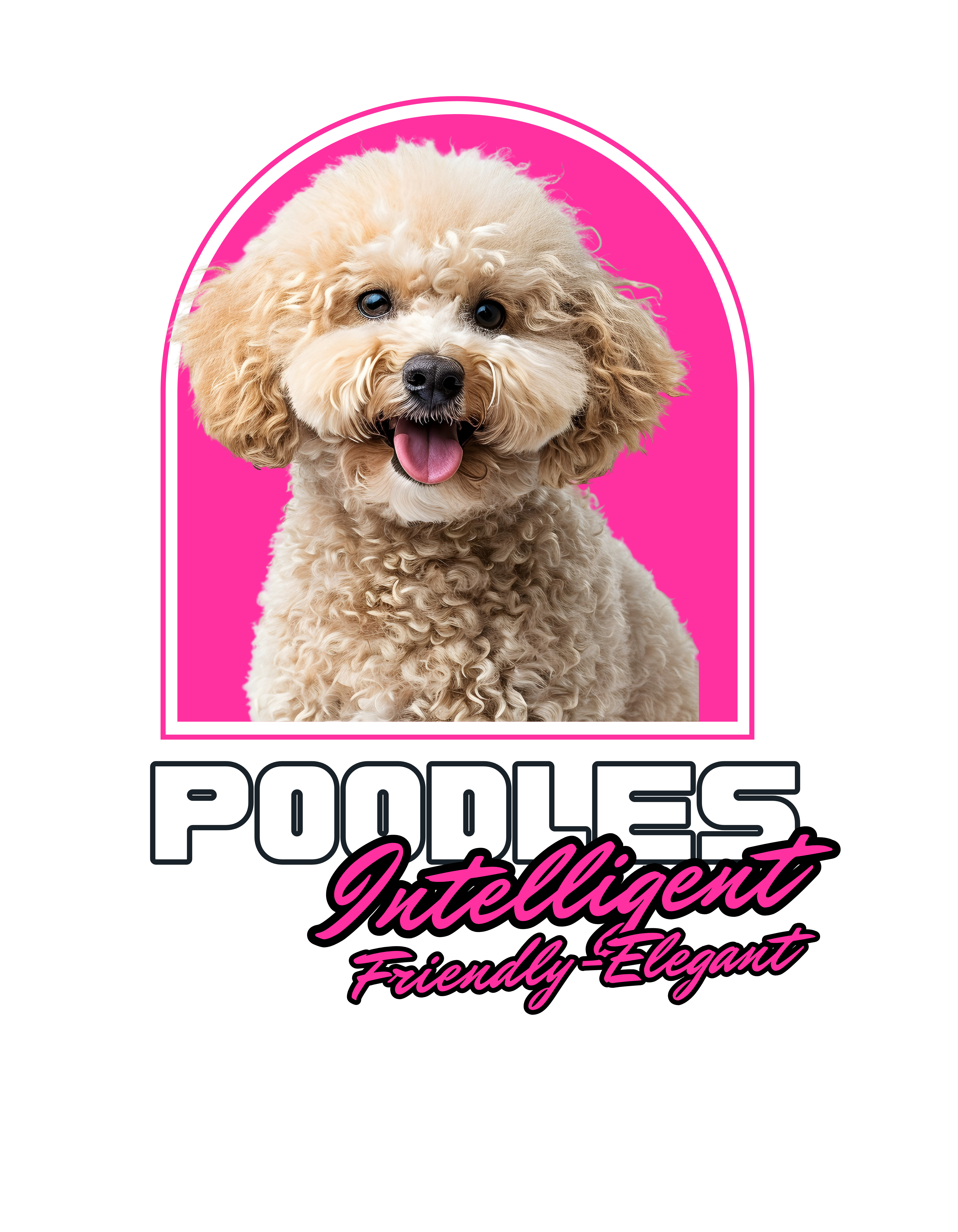 Poodle Unisex Hoodie