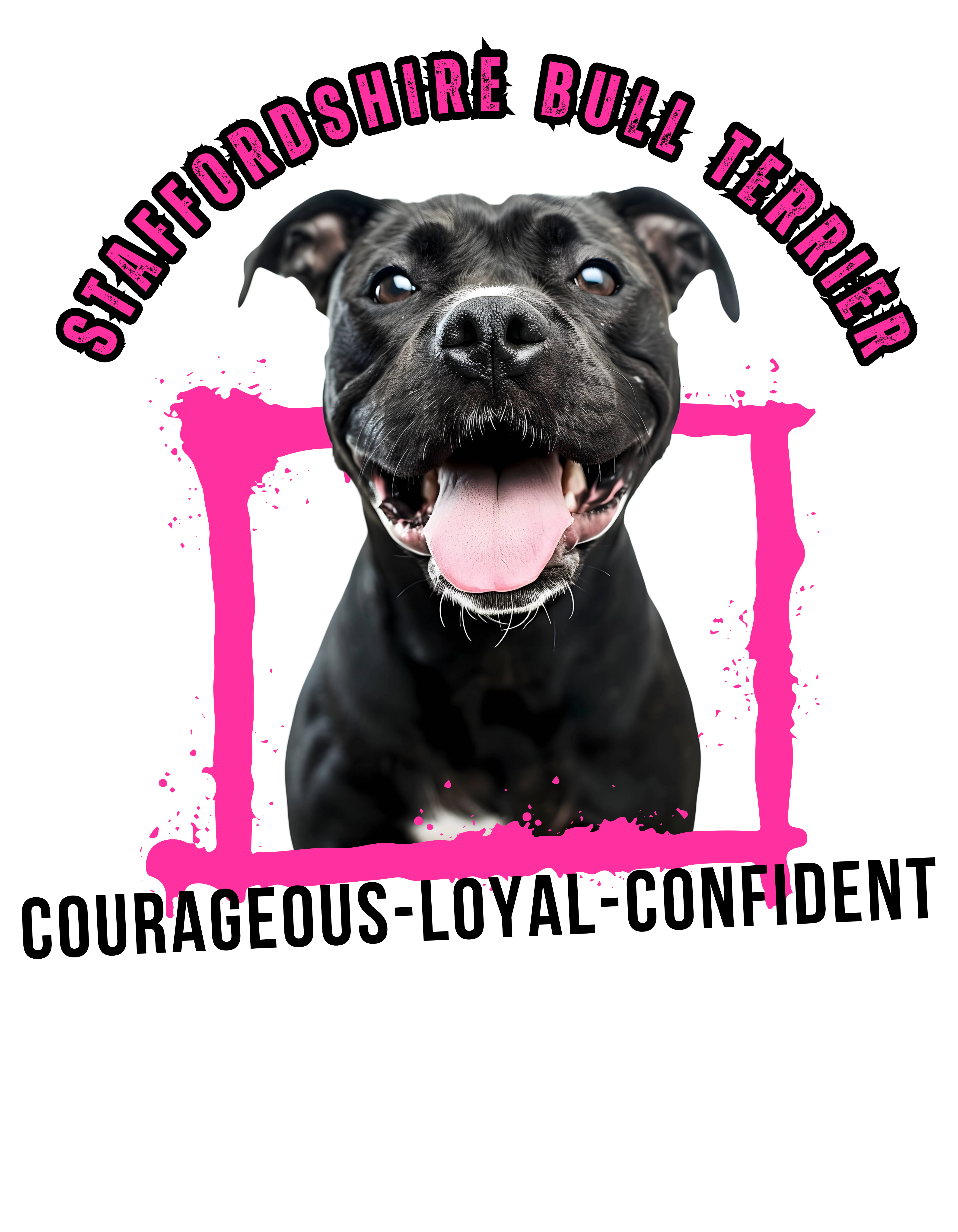 Staffordshire Bull Terrier Women's Relaxed T-Shirt