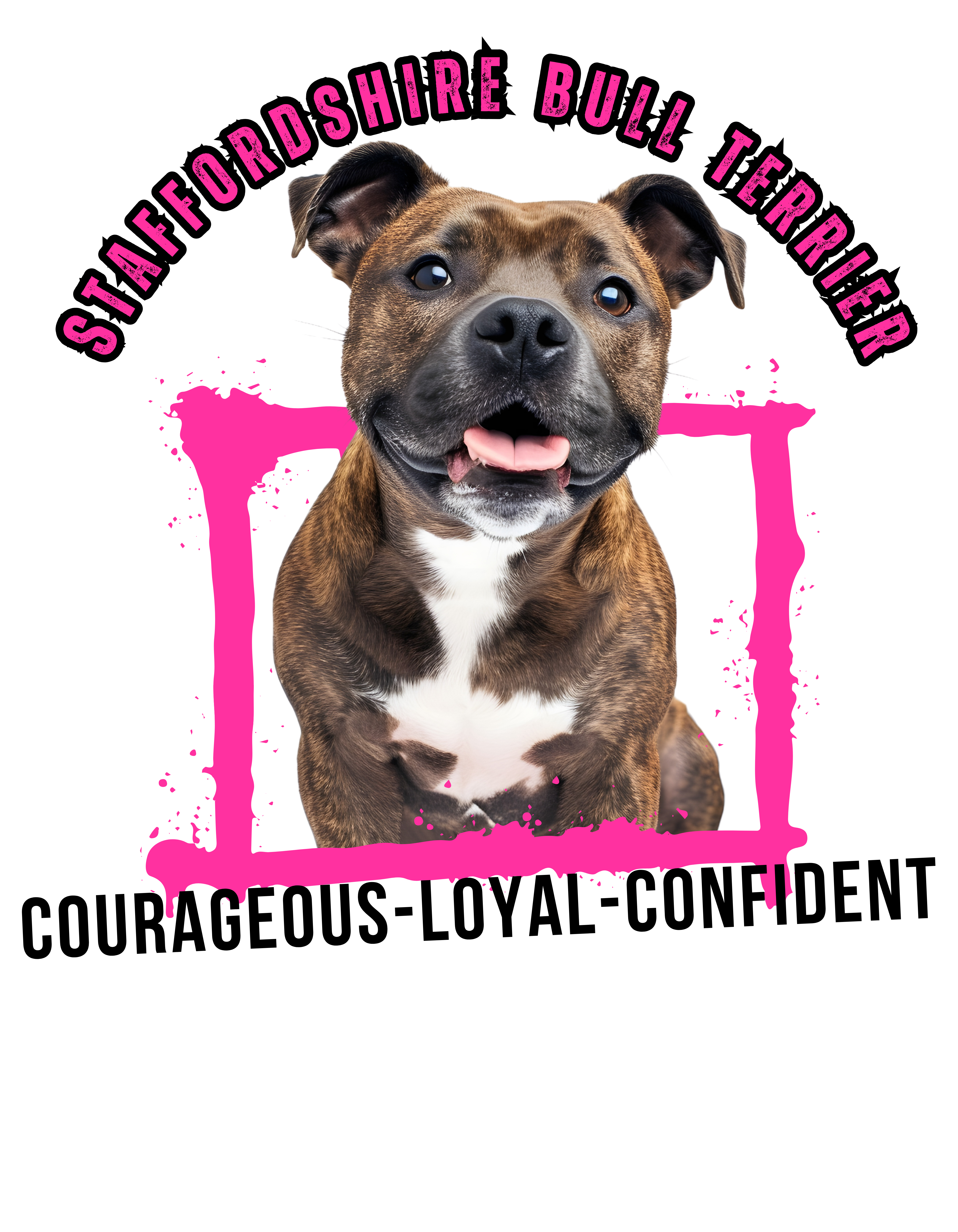 Staffordshire Bull Terrier Unisex Premium Sweatshirt