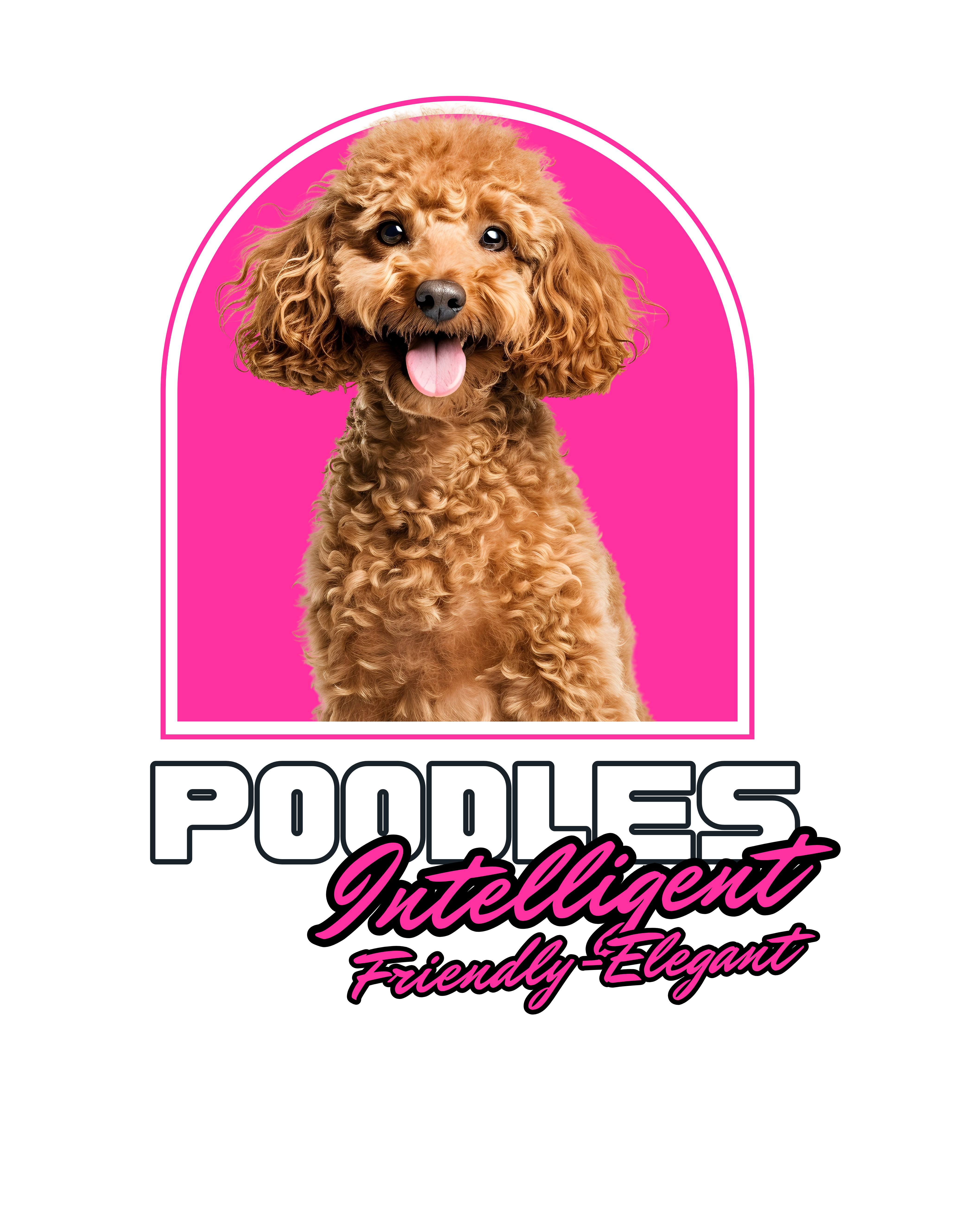 Poodle Crop Hoodie