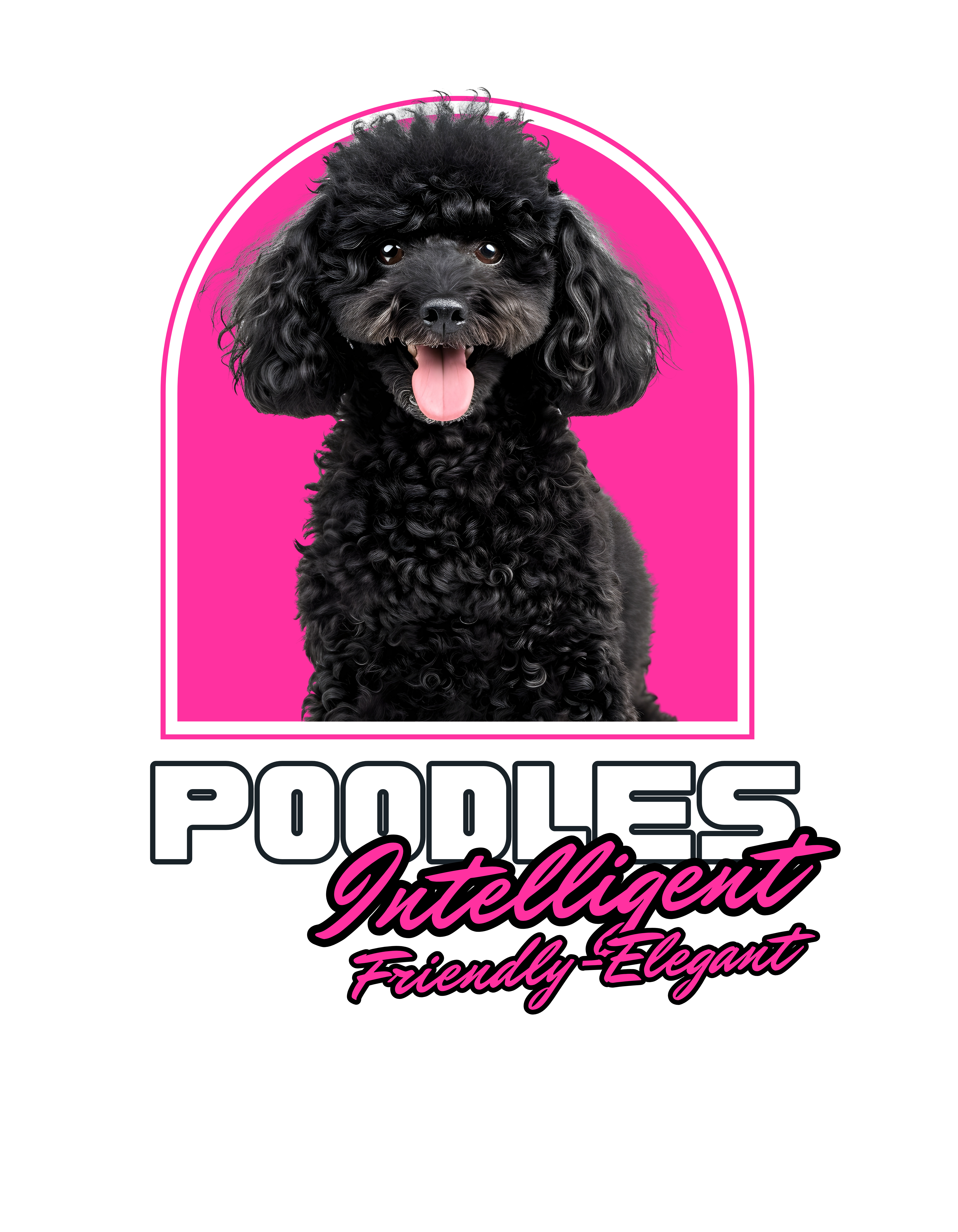 Poodle Crop Hoodie