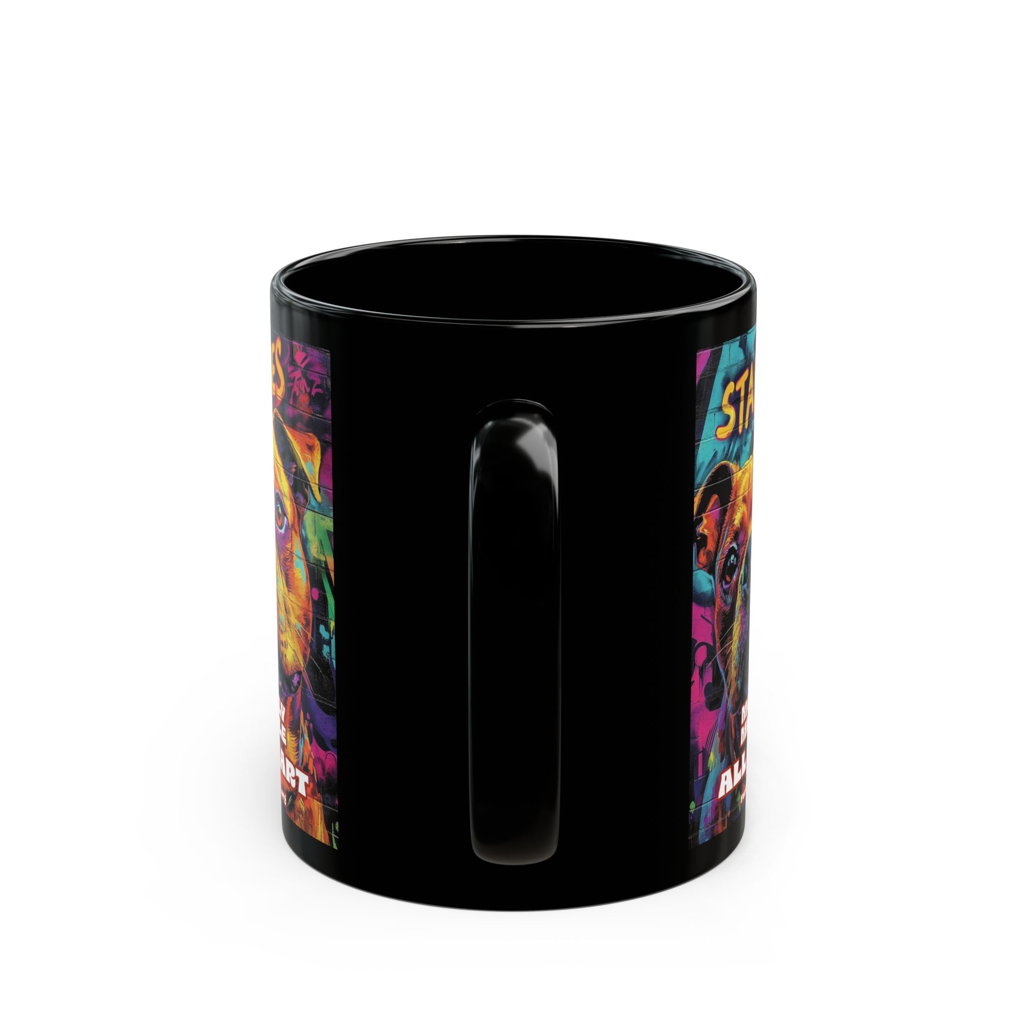 American Staffordshire Black Mug