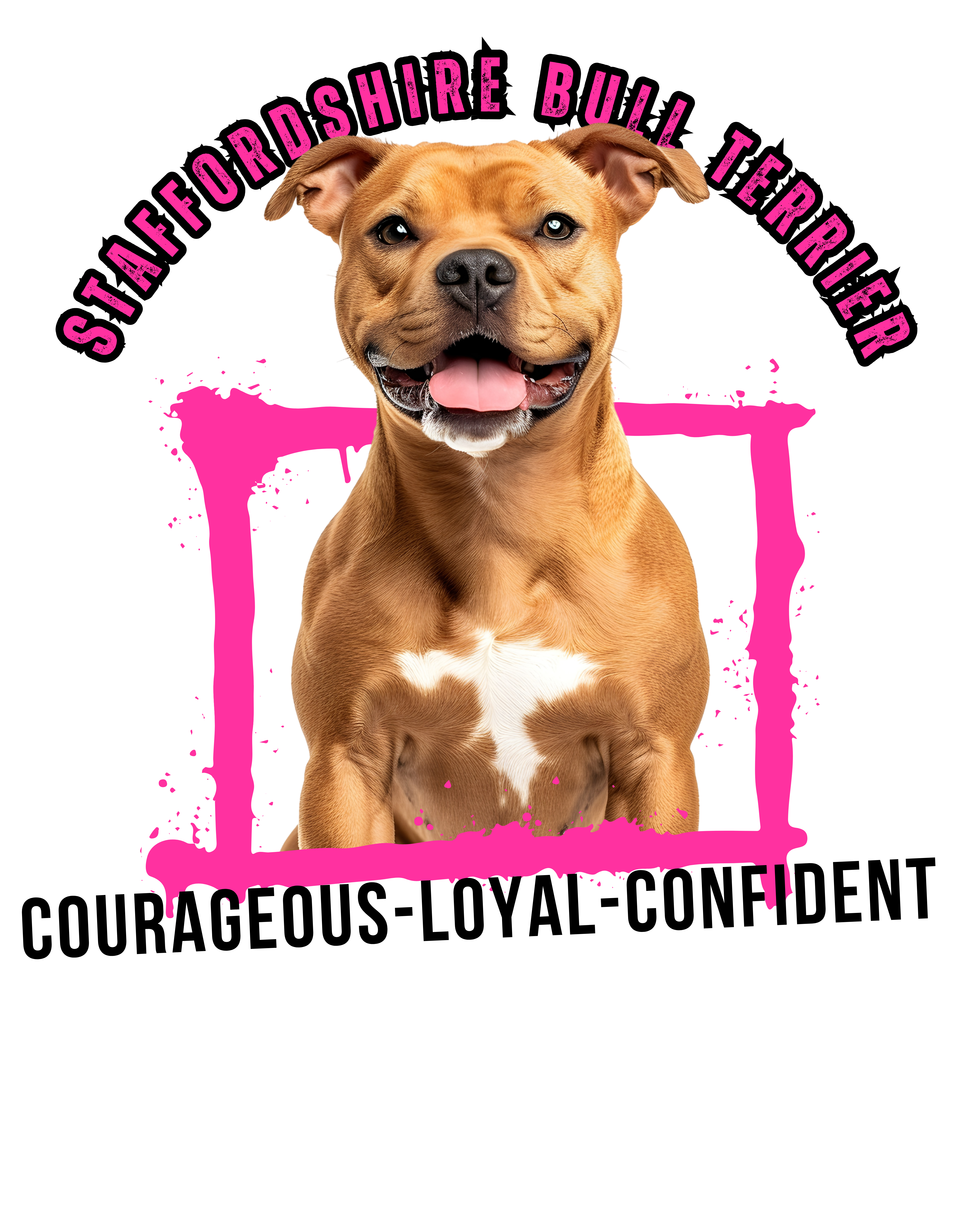 Staffordshire Bull Terrier Men's classic tee