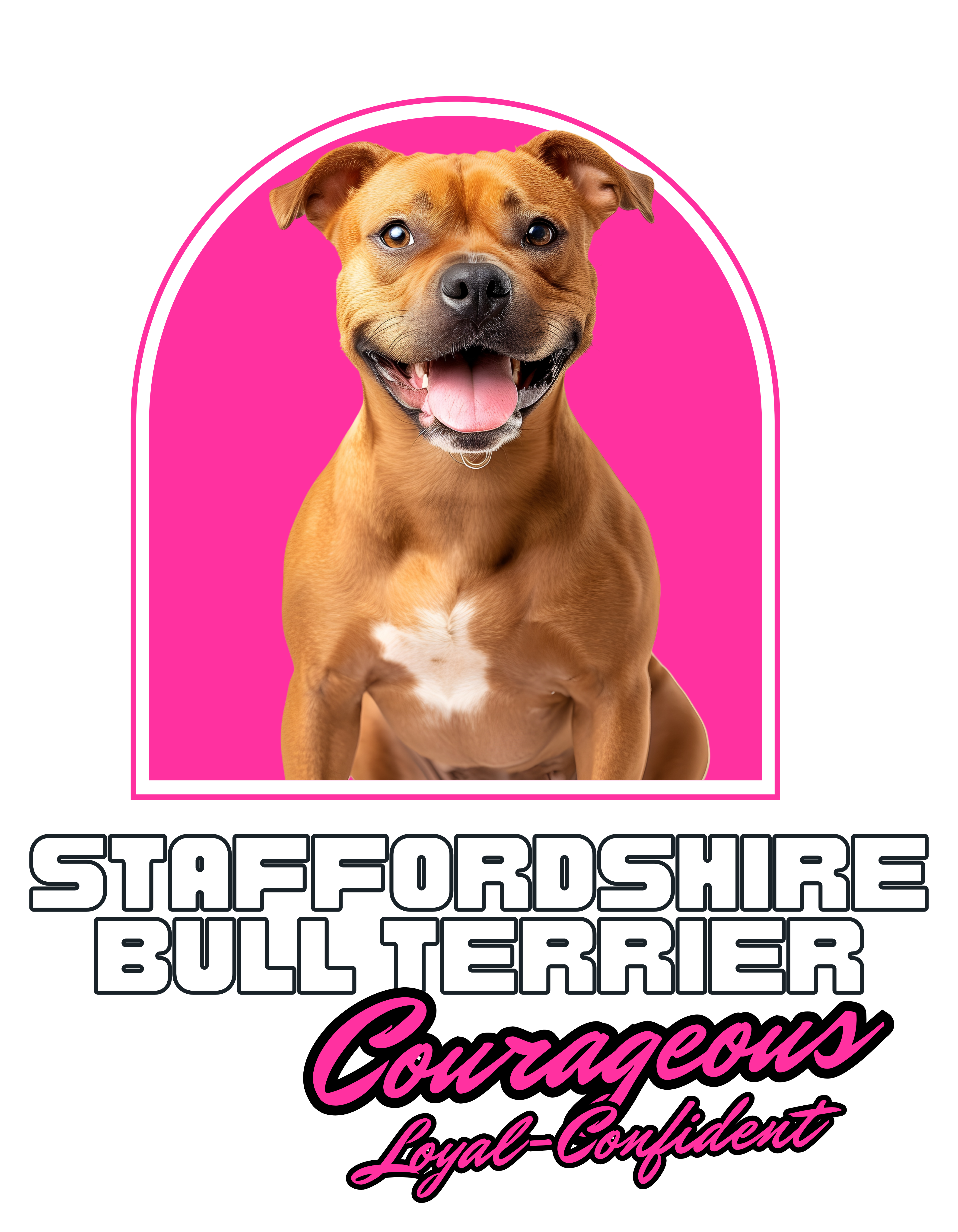 Staffordshire Bull Terrier Unisex Premium Sweatshirt