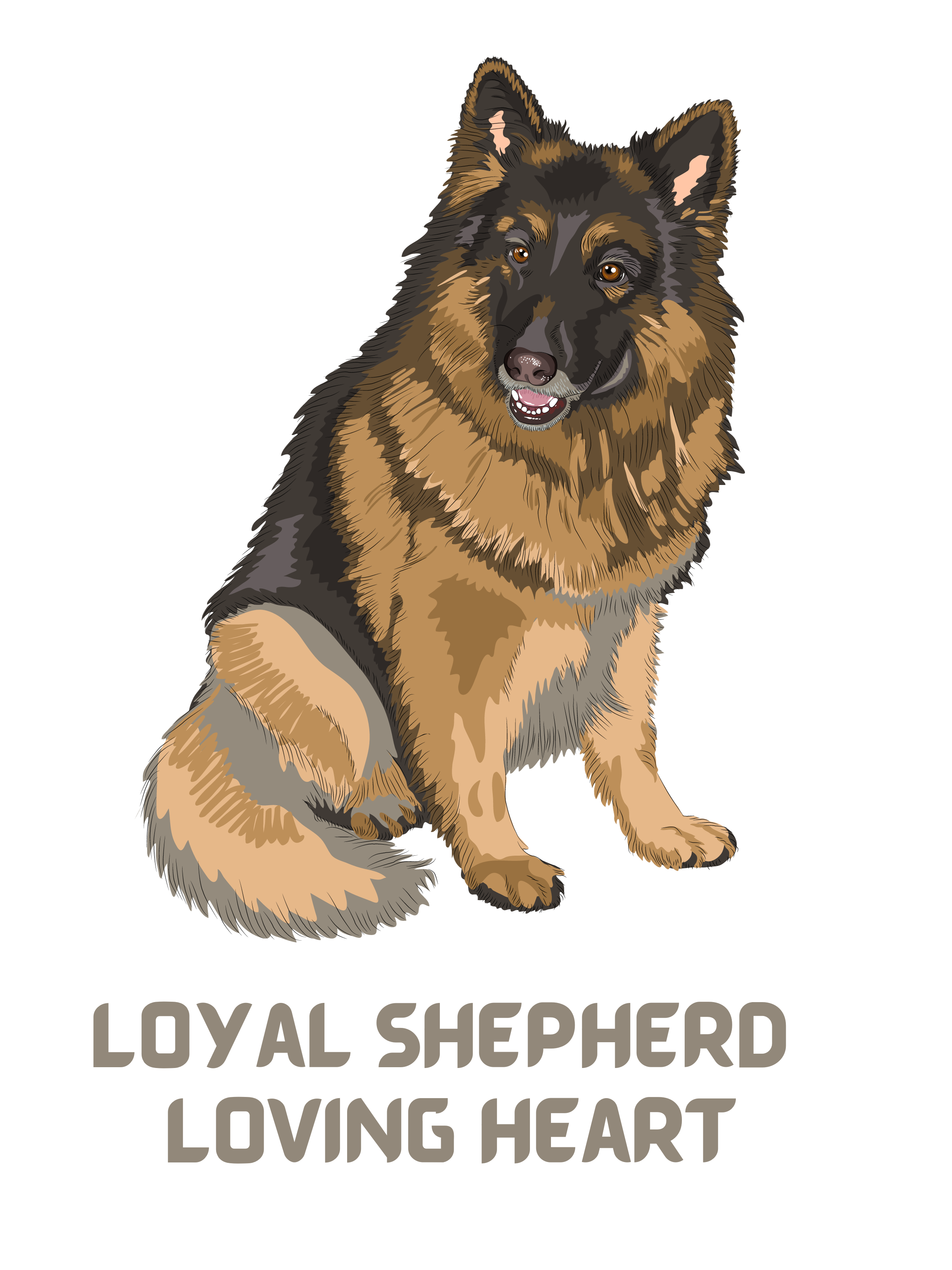 German Shephard Unisex Hoodie