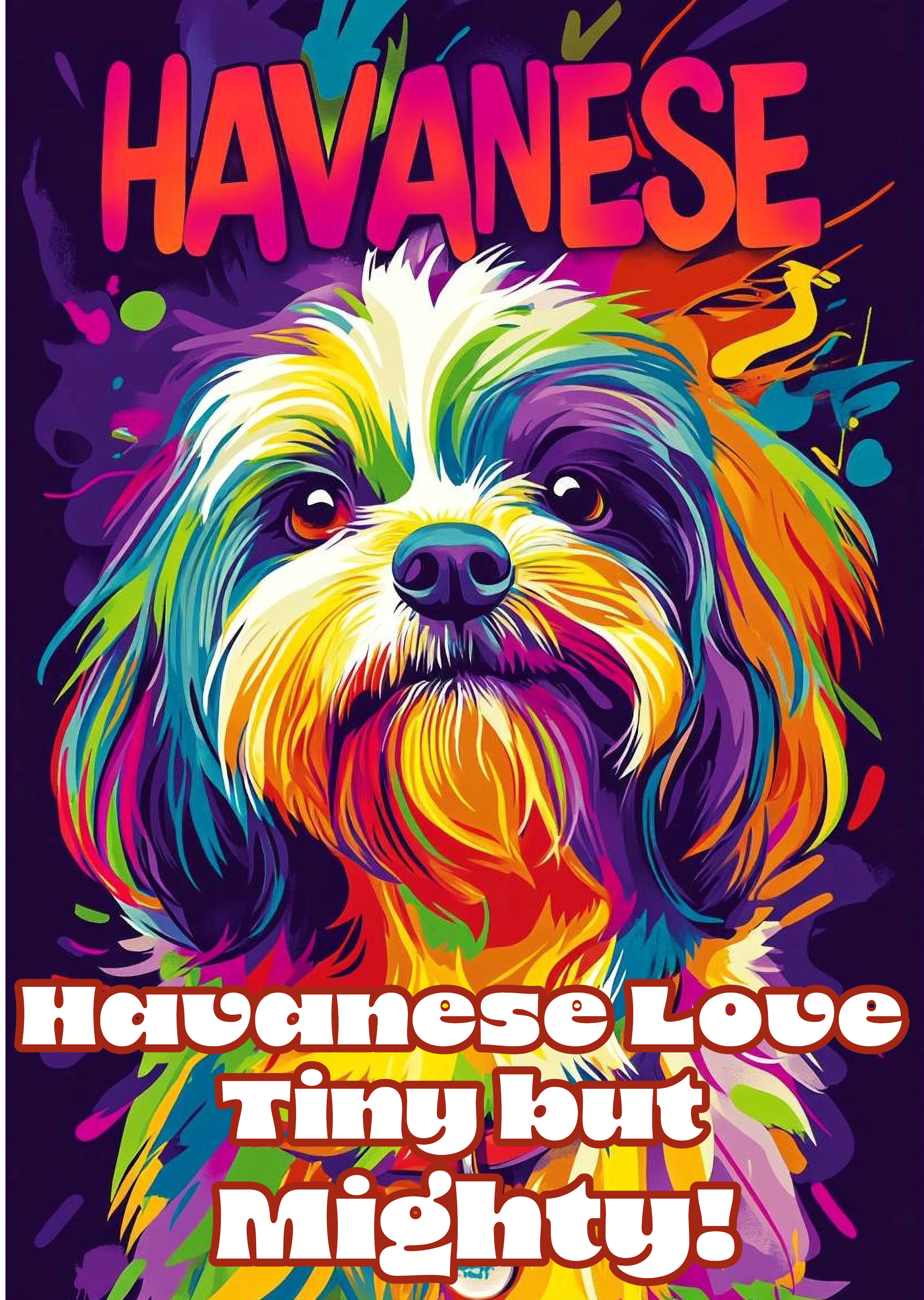 Havanese-Back of Tee Shirt only Unisex classic tee