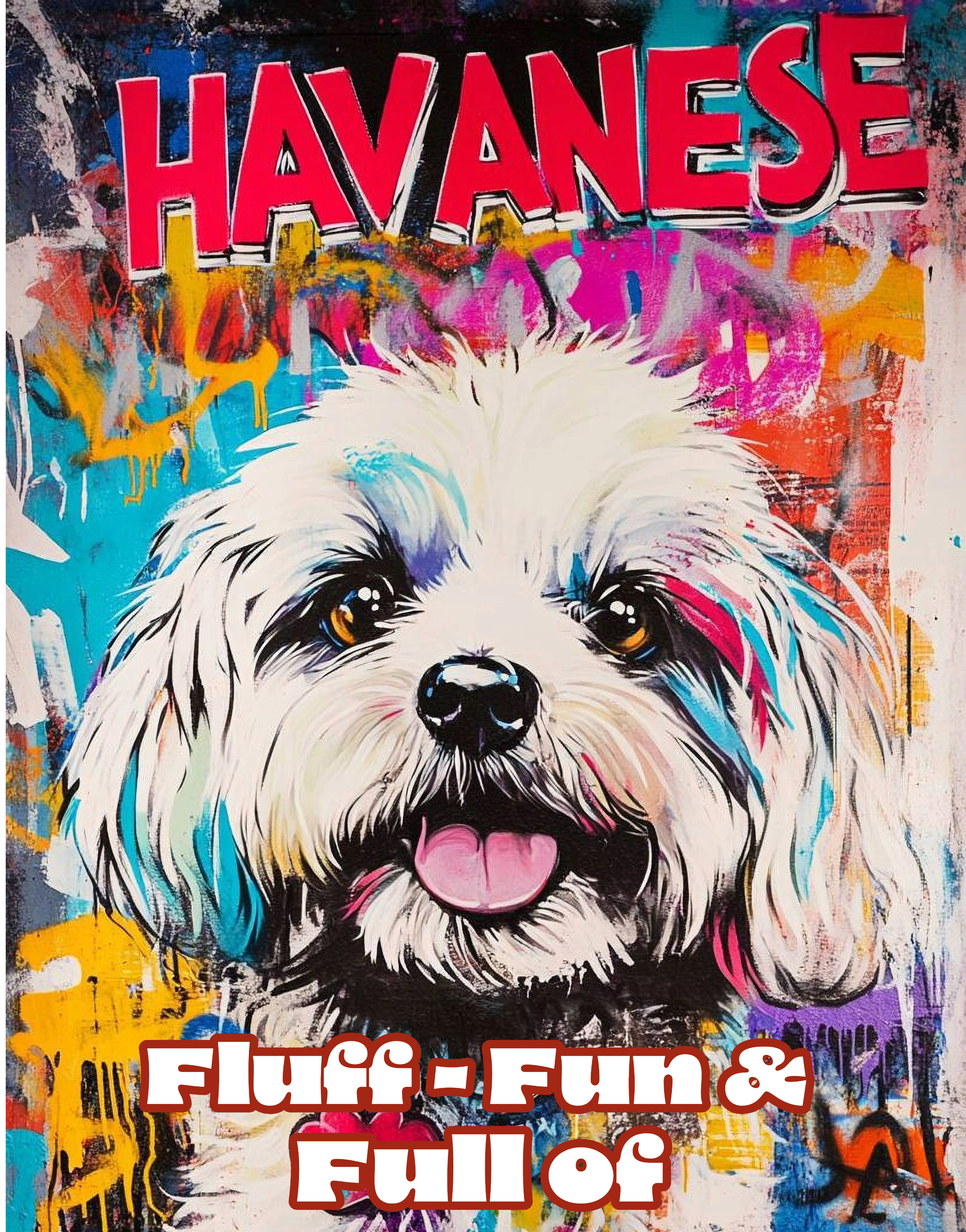 Havanese-Back of Tee Shirt only Unisex classic tee