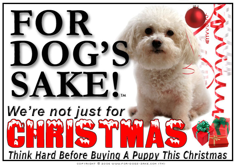 Bichon Frisé Not Just for Christmas Download or Make an Offer (Donation)