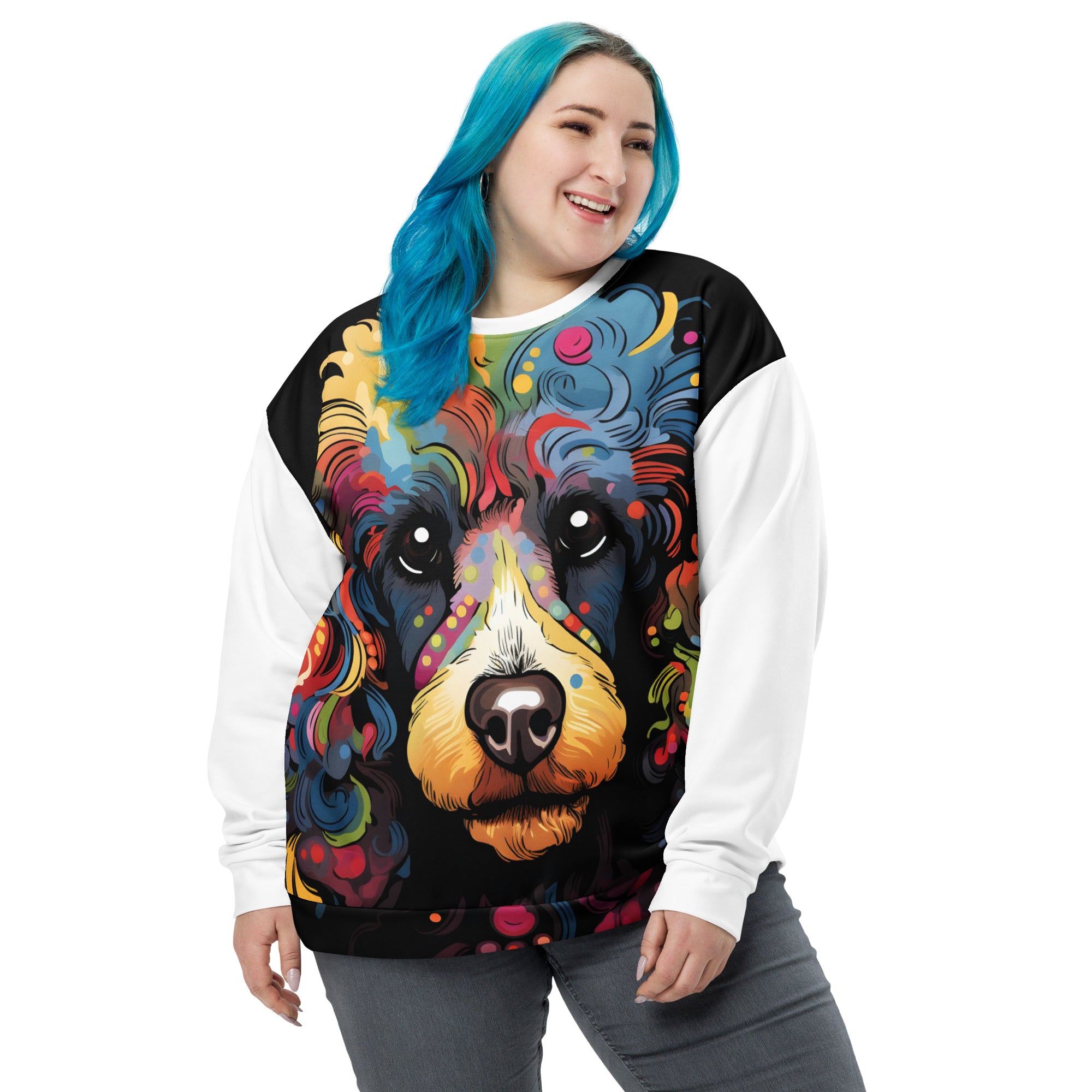 Poodle Unisex Sweatshirt