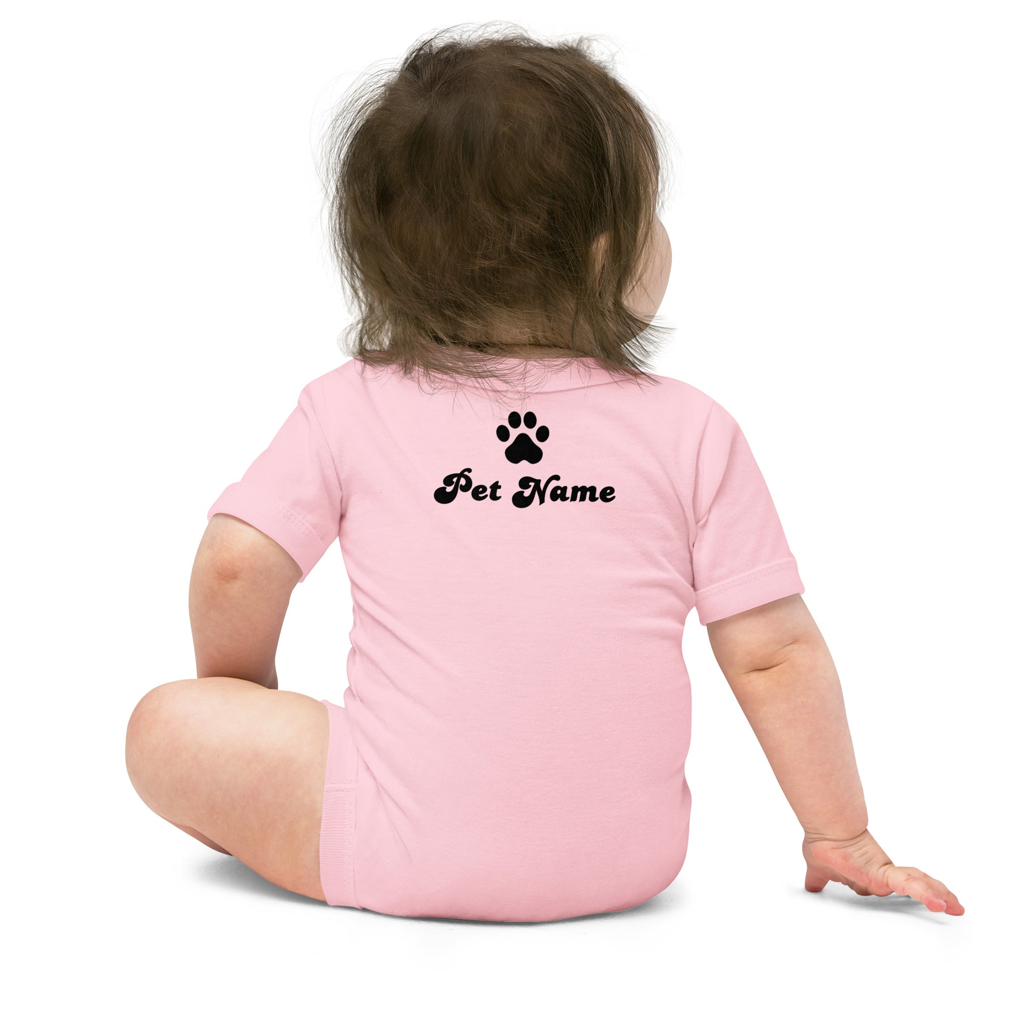 Yorkshire Terrier Baby short sleeve one piece