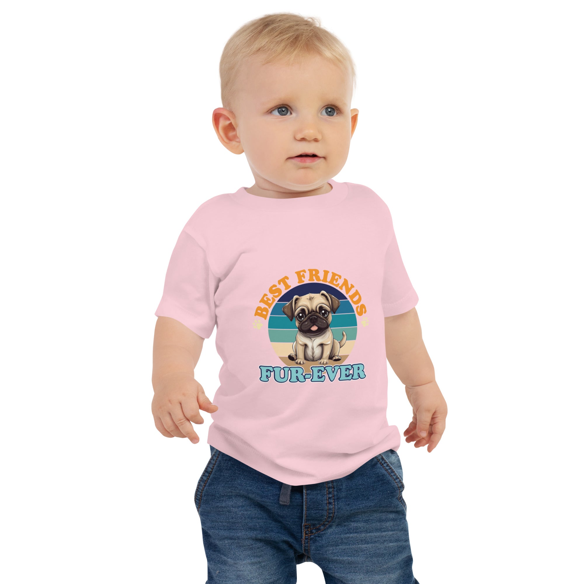 PUG Baby Jersey Short Sleeve Tee