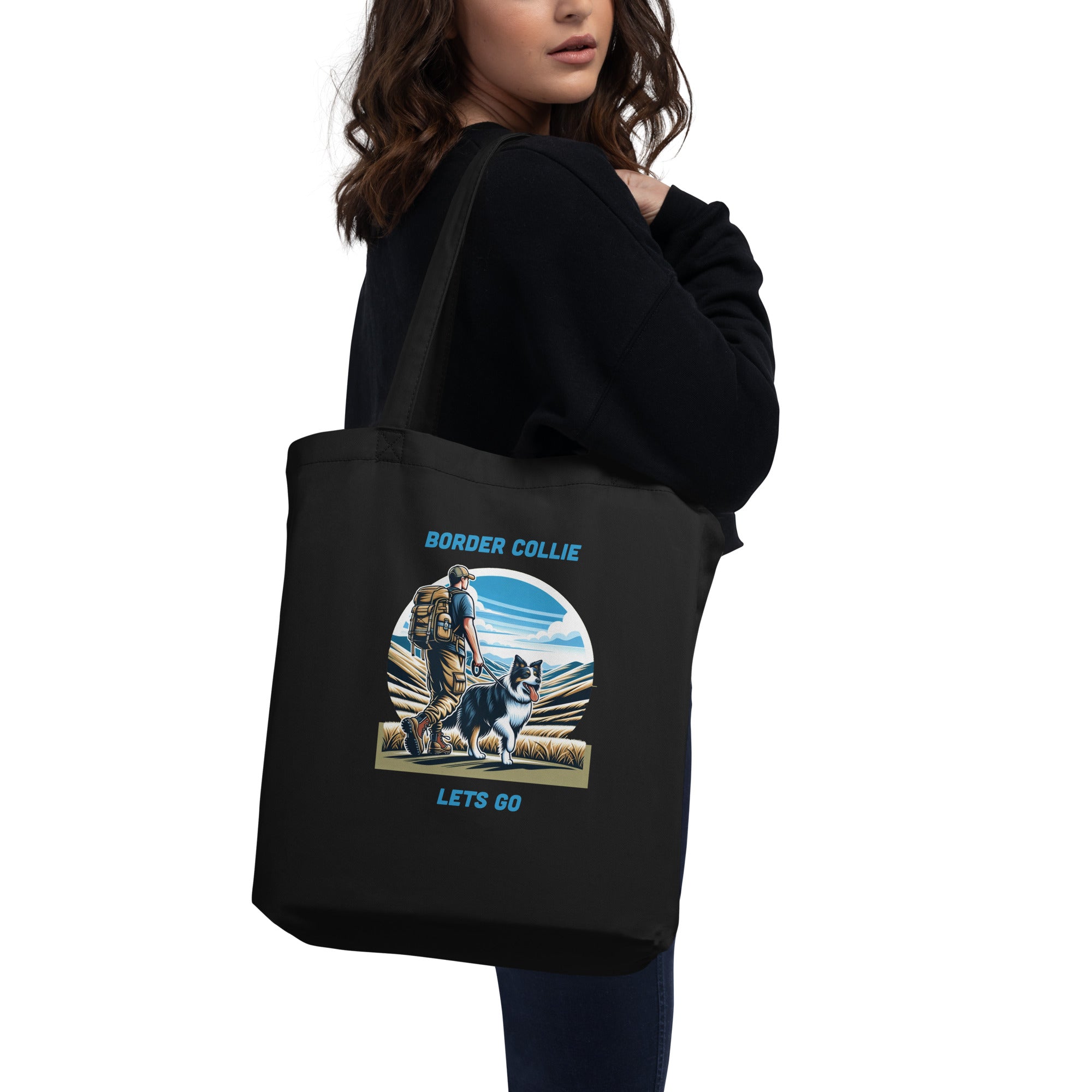 Border Collie Eco Tote Bag