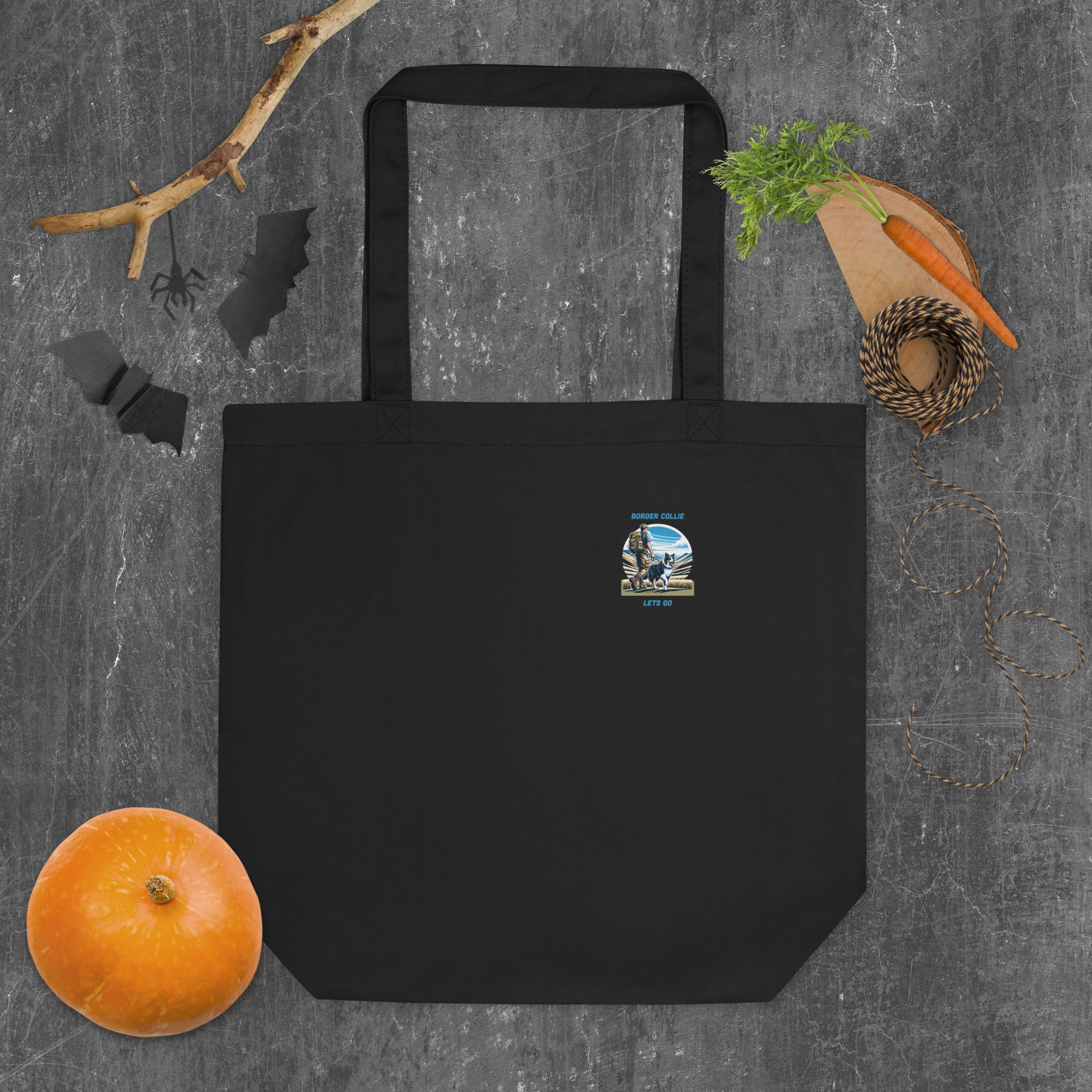 Border Collie Eco Tote Bag