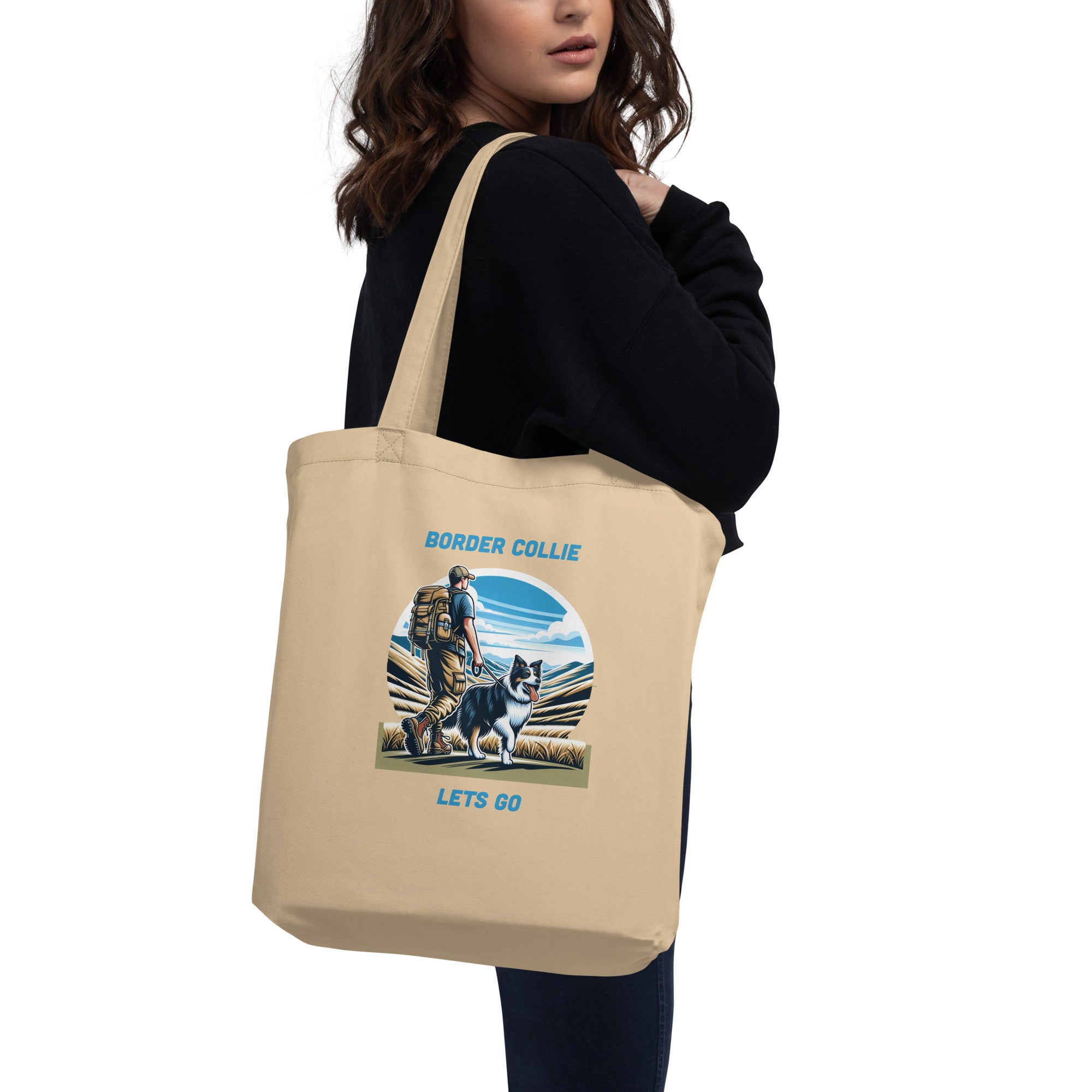 Border Collie Eco Tote Bag